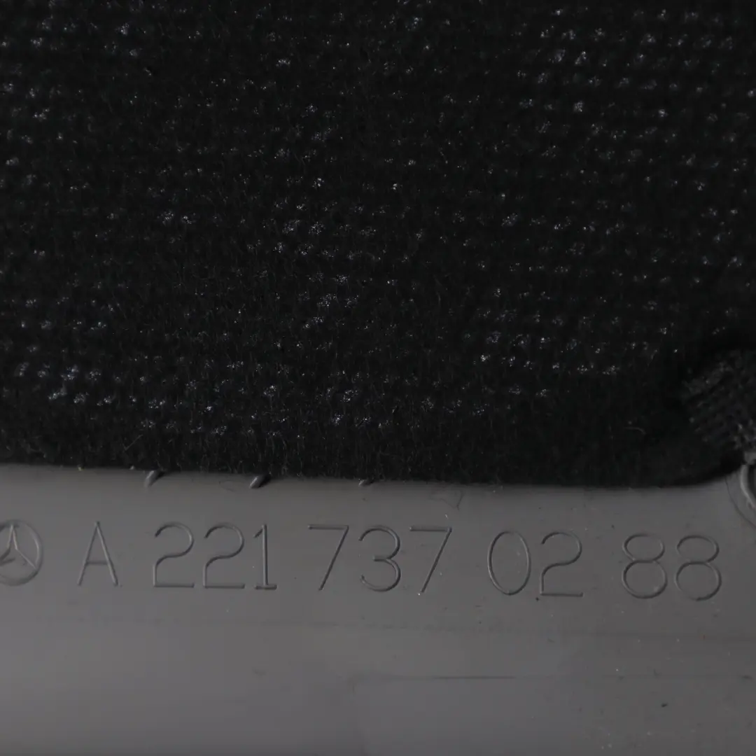 Speaker Cover Rear Right O/S Loudspeaker Trim to Mercedes W221 with Part number A2217370288 Mercedes W221 Speaker Cover Rear Right O/S Loudspeaker Trim - SKU A2217370288-1 - Part number A2217370288