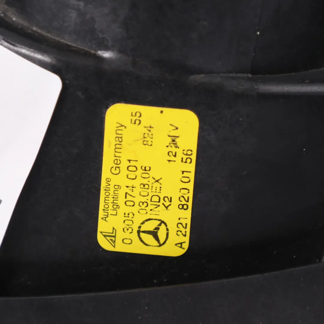 Pare-chocs Feu antibrouillard Avant Gauche pour Mercedes W221 à propos du numéro de pièce A2218200156 Mercedes W221 Pare-chocs Feu antibrouillard Avant Gauche - SKU A2218200156 - Numéro de pièce A2218200156