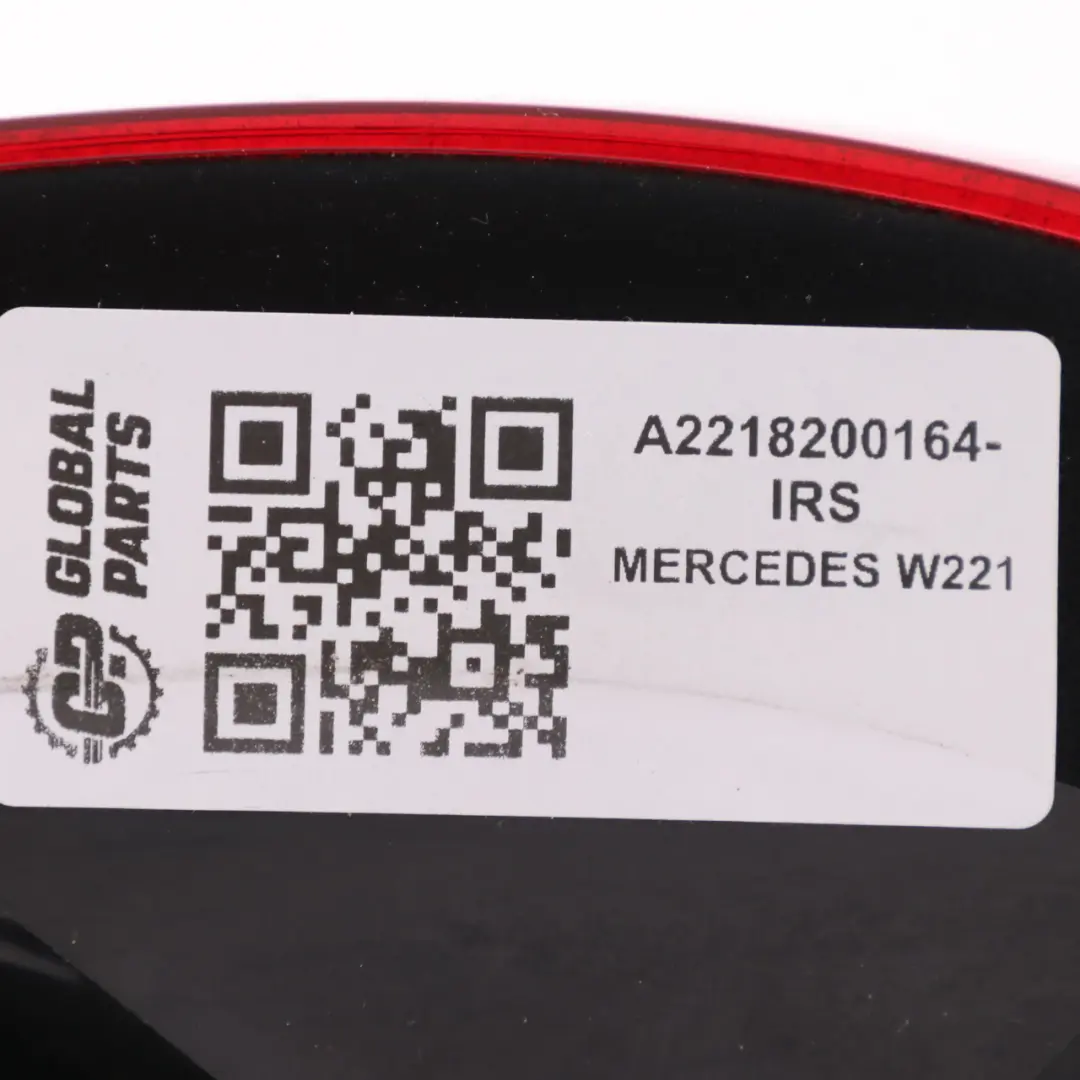 Mercedes W221 Lampe Hinten Links Rücklicht Iridium Silber - 775 - SKU A2218200164-IRS - Teilenummer A2218200164