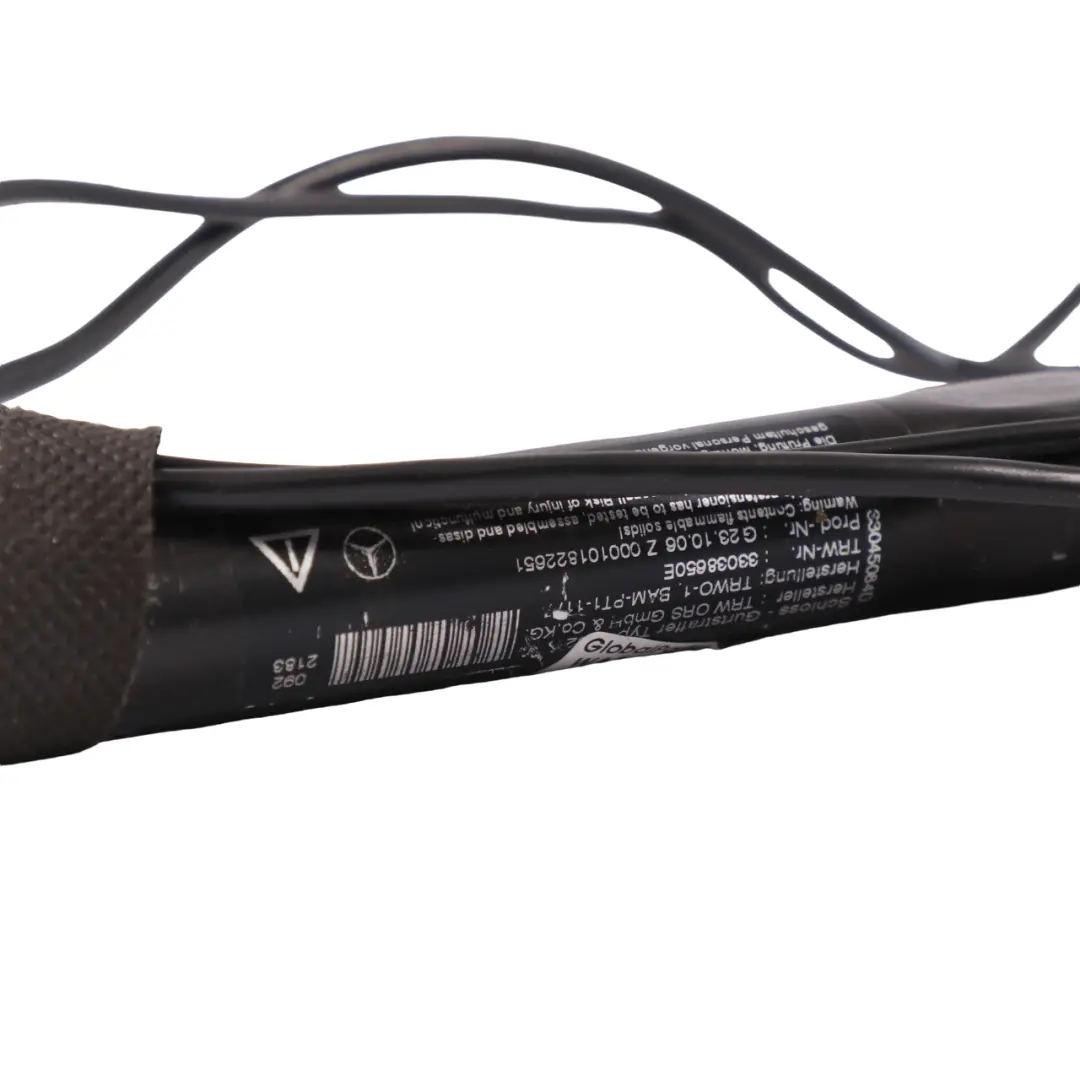Mercedes W221 Hebilla cinturón seguridad delantero derecho Tensor - SKU A2218601669-1 - Número de pieza A2218601669