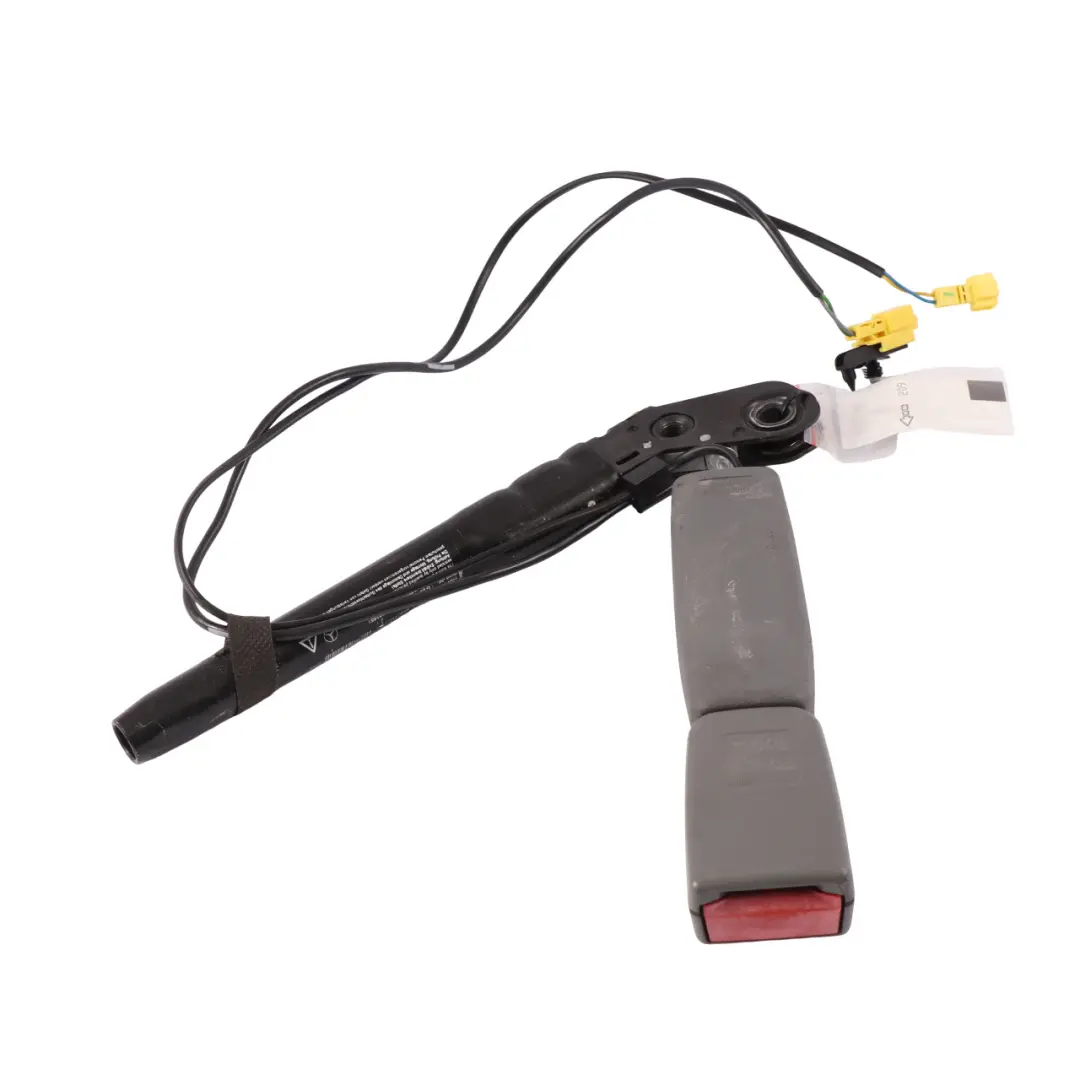Mercedes W221 Front Seat Belt Buckle Right O/S Latch Catch Tensioner - SKU A2218601669-1 - Part number A2218601669