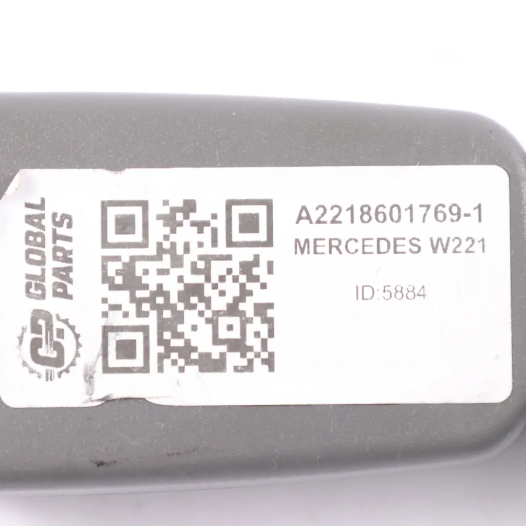 Hebilla cinturón seguridad delantero Tensor pestillo para Mercedes W221 con número de pieza A2218601769 Mercedes W221 Hebilla cinturón seguridad delantero Tensor pestillo - SKU A2218601769-1 - Número de pieza A2218601769