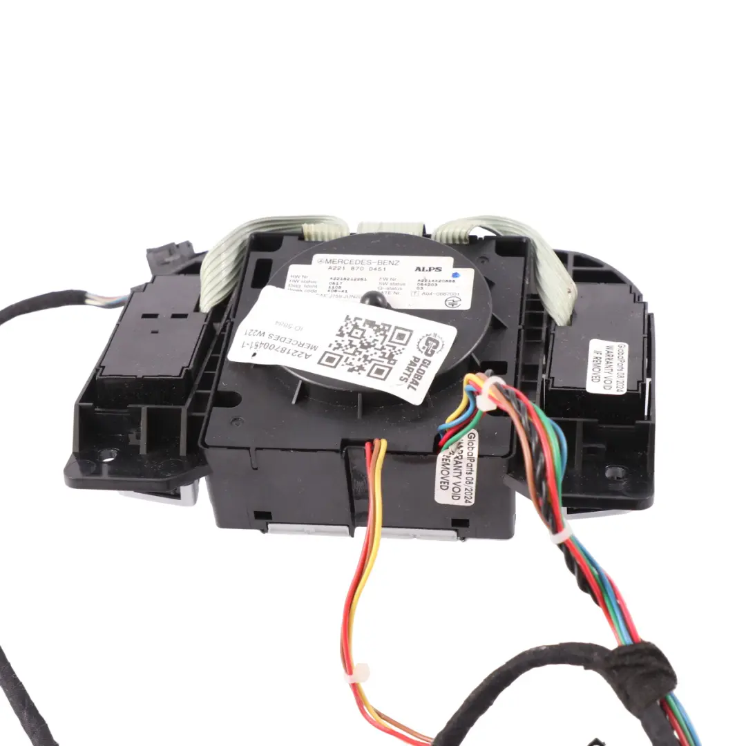 Mercedes W221 Control Switch Multifunction Steering Wheel Unit - SKU A2218700451-1 - Part number A2218700451
