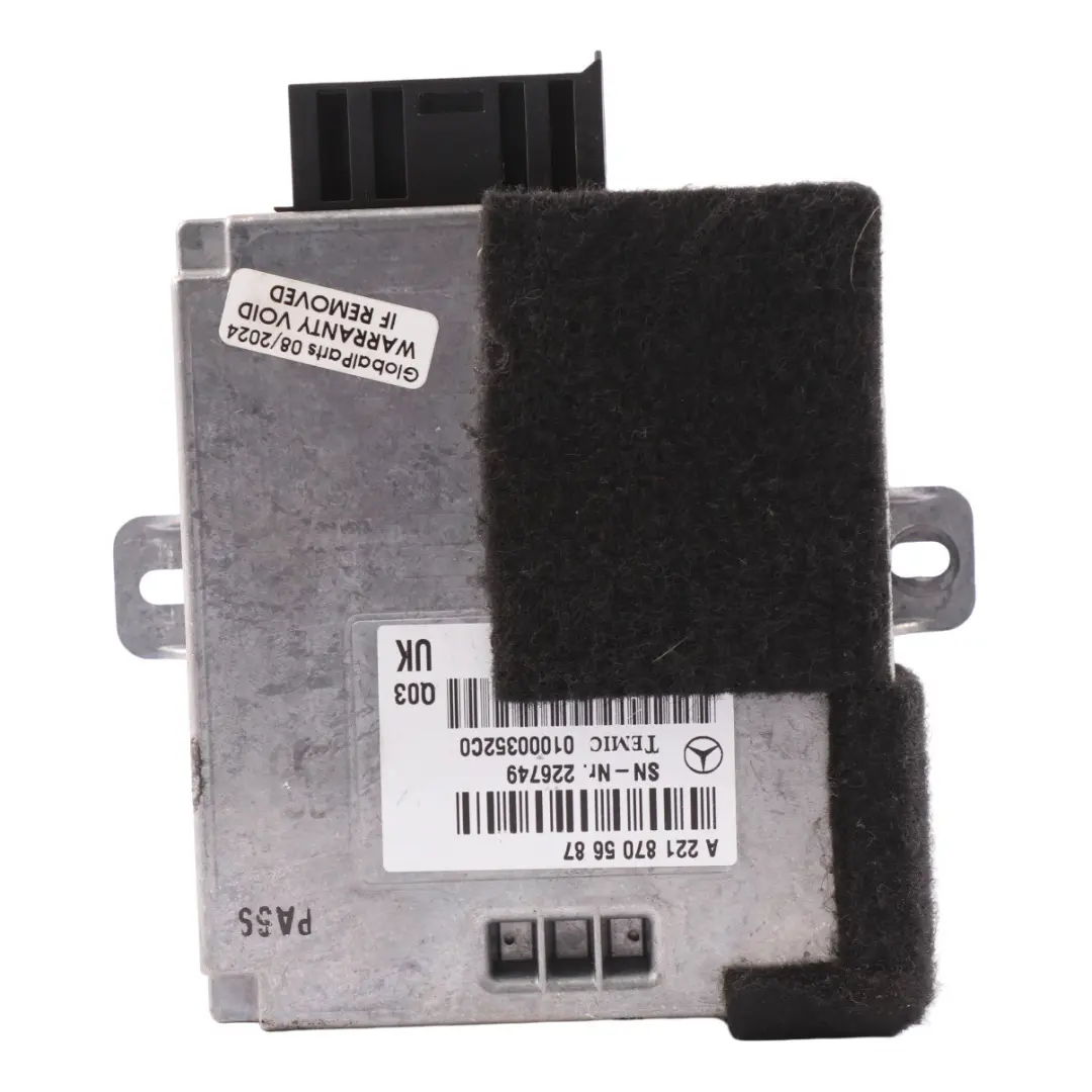 Linguatronic Steuermodul Einheit ECU englische Version für Mercedes W221 mit Teilenummer A2218705687 Mercedes W221 Linguatronic Steuermodul Einheit ECU englische Version - SKU A2218705687 - Teilenummer A2218705687