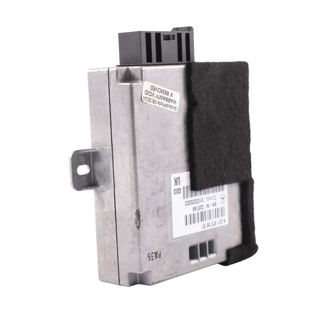 Mercedes W221 Linguatronic Unidad Módulo Control Versión Inglés - SKU A2218705687 - Número de pieza A2218705687