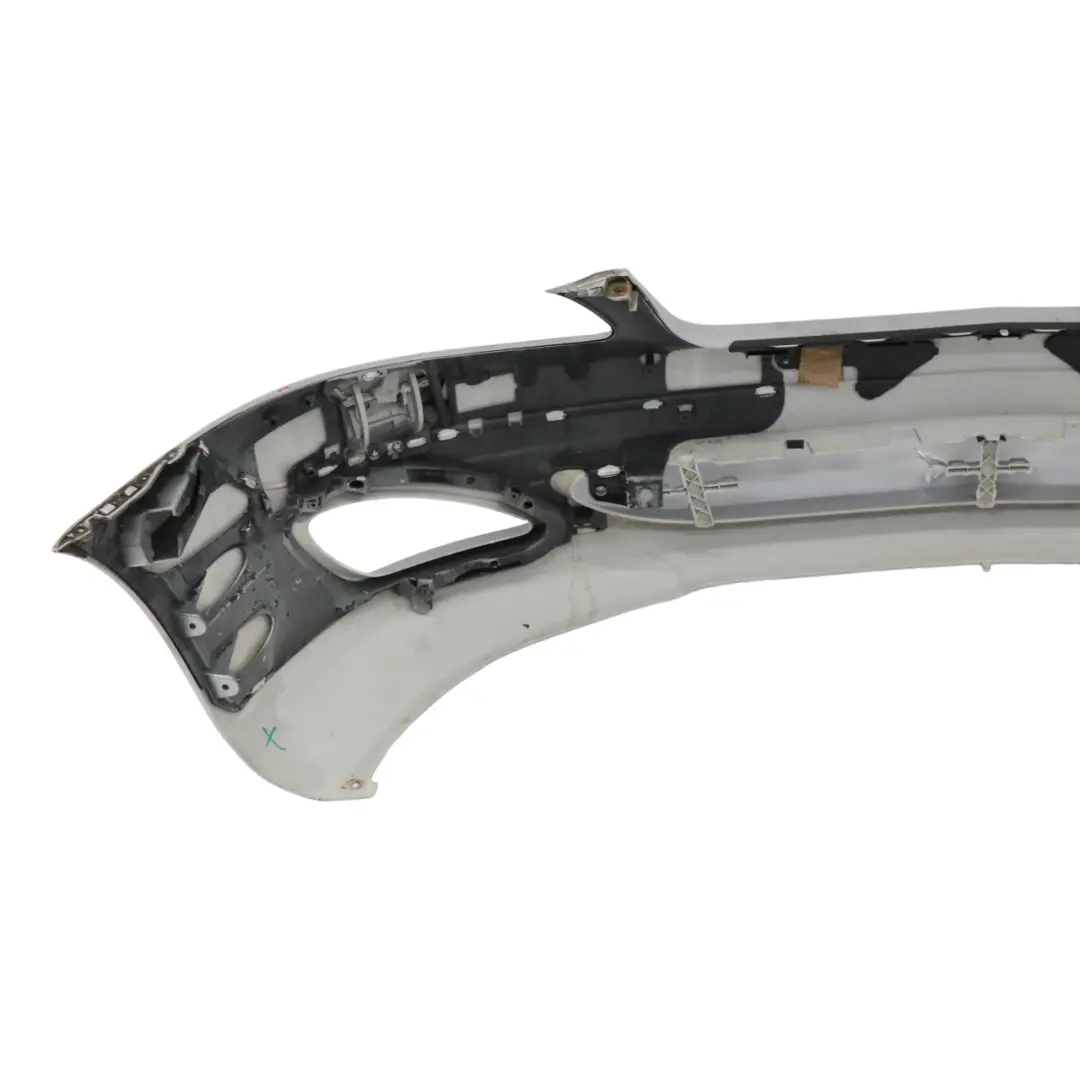 Front Bumper Trim Panel Covering Iridium Silver Metallic - 775 to Mercedes W221 with Part number A2218800040 Mercedes W221 Front Bumper Trim Panel Covering Iridium Silver Metallic - 775 - SKU A2218800040-IRS - Part number A2218800040