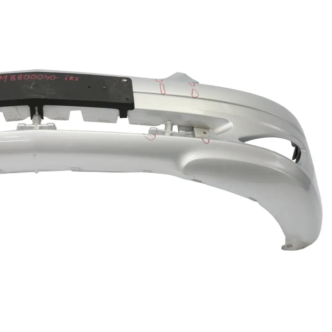 Front Bumper Trim Panel Covering Iridium Silver Metallic - 775 to Mercedes W221 with Part number A2218800040 Mercedes W221 Front Bumper Trim Panel Covering Iridium Silver Metallic - 775 - SKU A2218800040-IRS - Part number A2218800040
