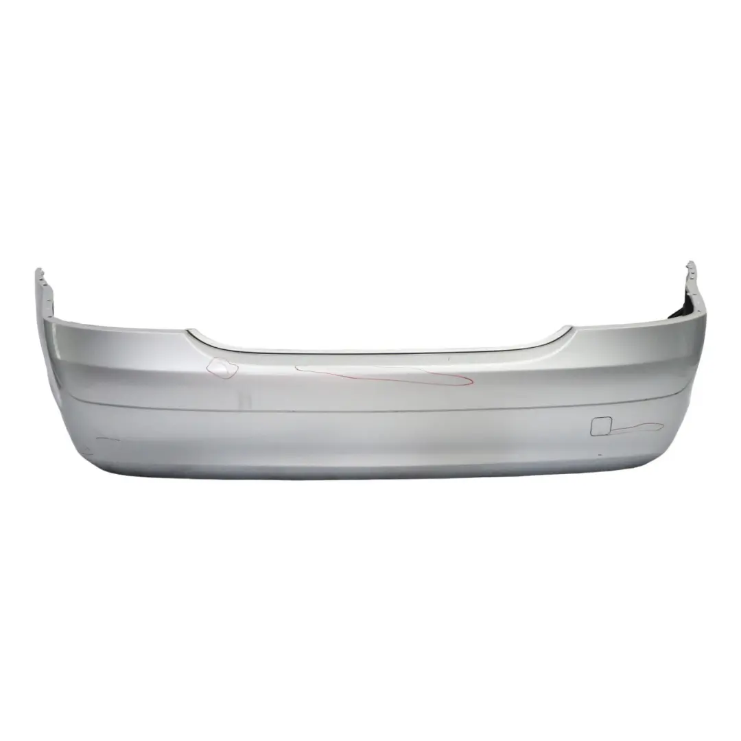 Mercedes W221 Rear Bumper Trim Panel Cover Iridium Silver Metallic - 775 - SKU A2218800140-IRS - Part number A2218800140