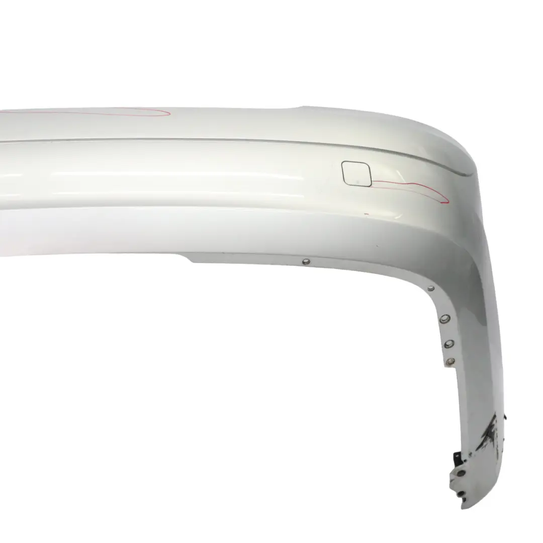 Mercedes W221 Rear Bumper Trim Panel Cover Iridium Silver Metallic - 775 - SKU A2218800140-IRS - Part number A2218800140