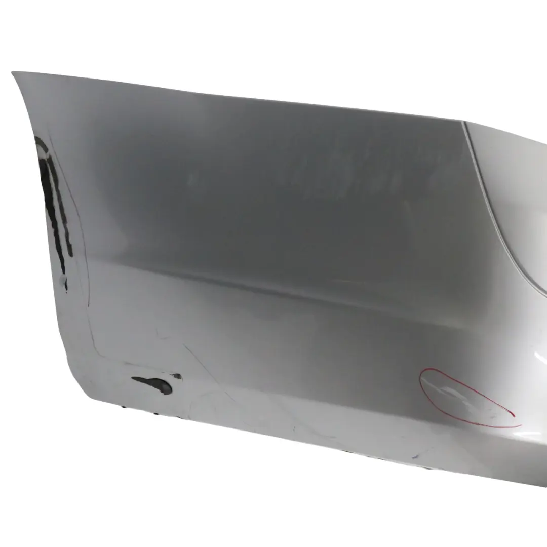 Bumper Trim Panel Cover Iridium Silver Metallic - 775 to Mercedes W221 Rear with Part number A2218800140 Mercedes W221 Rear Bumper Trim Panel Cover Iridium Silver Metallic - 775 - SKU A2218800140-IRS - Part number A2218800140
