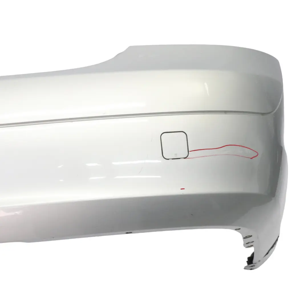 Mercedes W221 Rear Bumper Trim Panel Cover Iridium Silver Metallic - 775 - SKU A2218800140-IRS - Part number A2218800140