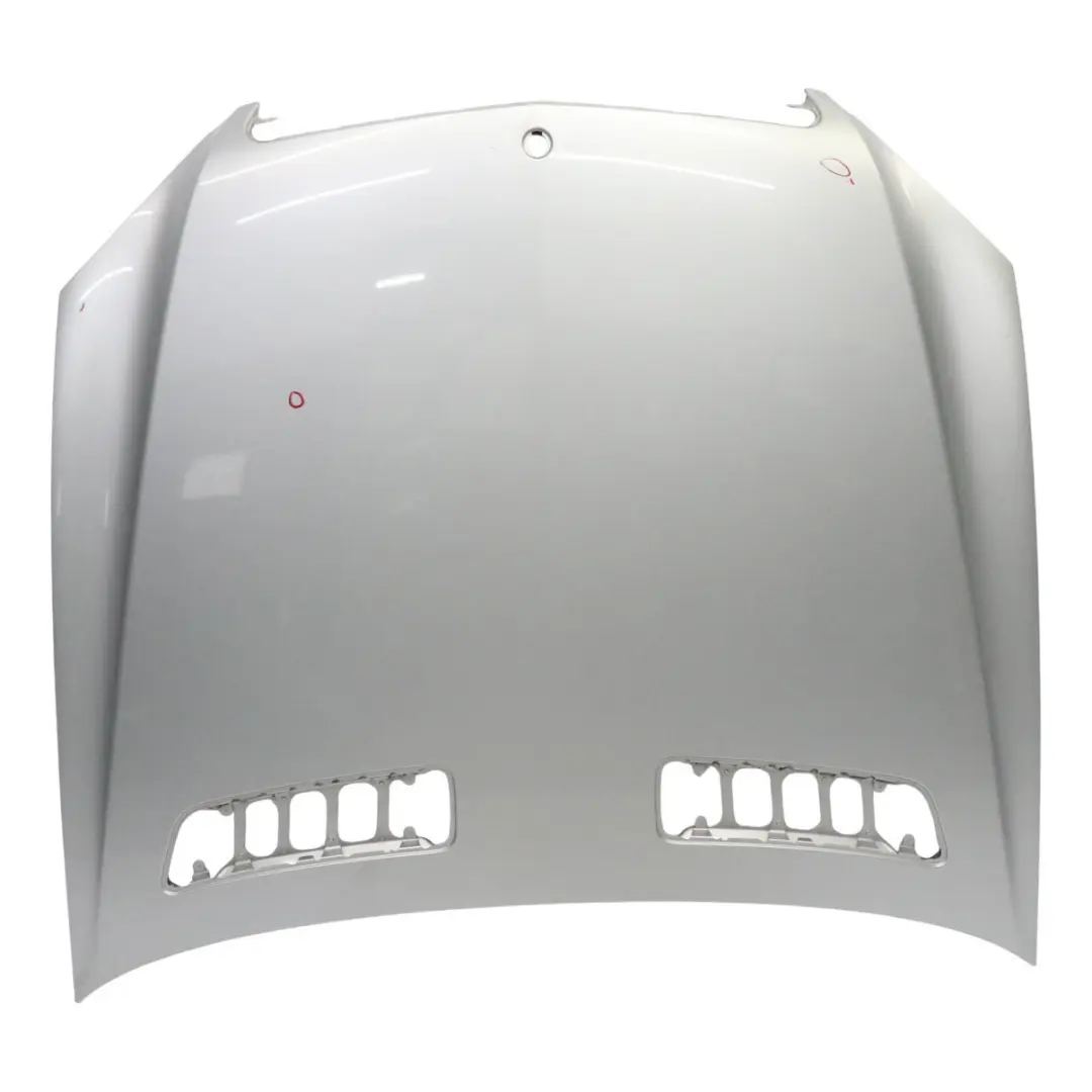 Hood Bonnet Trim Panel Iridium Silver Metallic - 775 to Mercedes W221 with Part number A2218800157 Mercedes W221 Hood Bonnet Trim Panel Iridium Silver Metallic - 775 - SKU A2218800157-IRS1 - Part number A2218800157