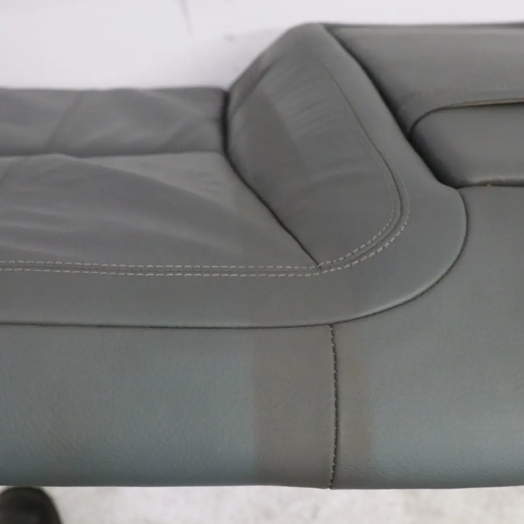 Mercedes W221 Rear Seat Backrest Cover Armrest Cup Holder Leather Grey - SKU A2219200147-1 - Part number A2219200147