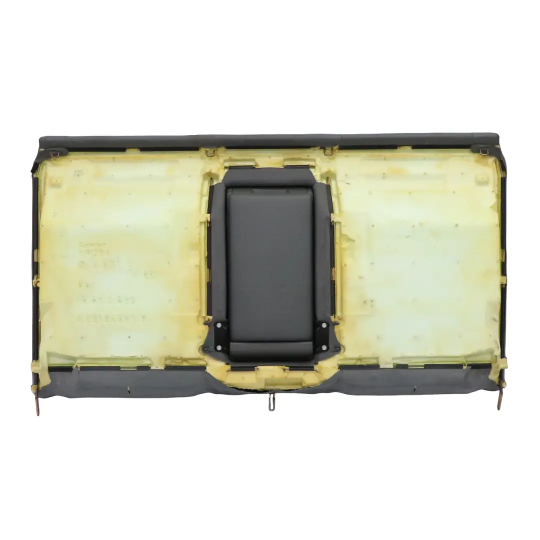 Mercedes W221 Asiento Trasero Cubre Respaldo Apoyabrazos Portavasos Cuero Gris - SKU A2219200147-1 - Número de pieza A2219200147