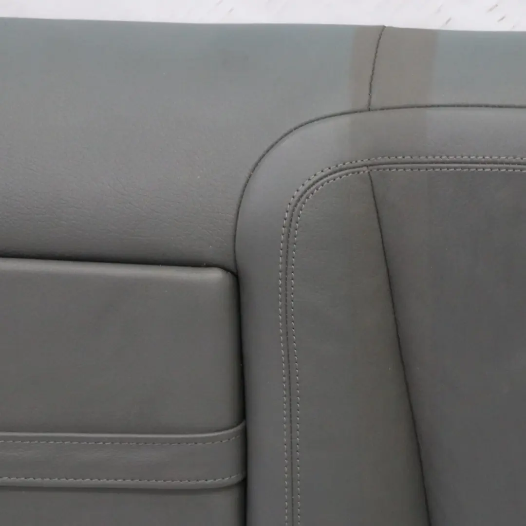 Mercedes W221 Dossier de siège arrière Accoudoir Porte gobelet Cuir Gris - SKU A2219200147-1 - Numéro de pièce A2219200147