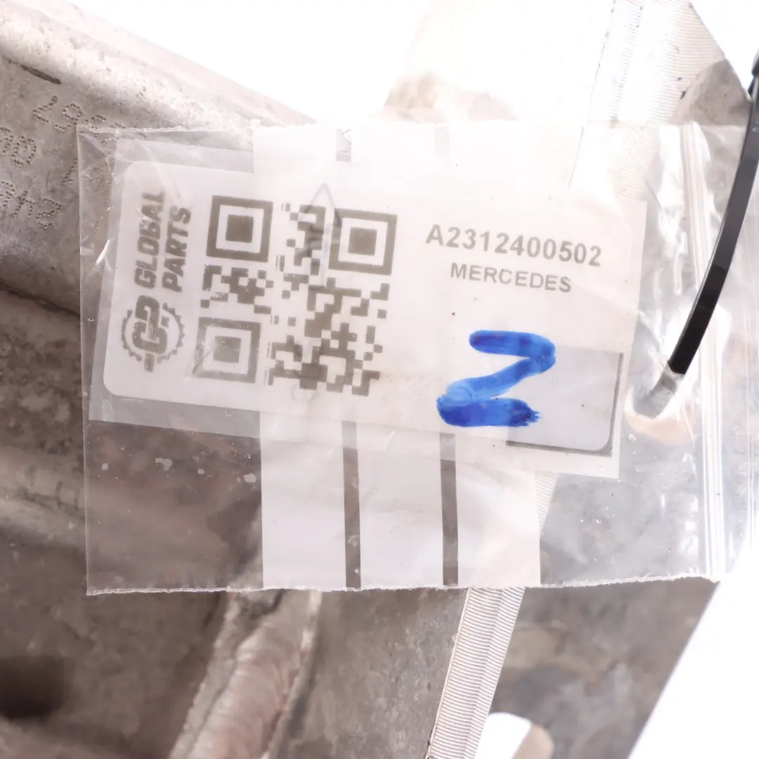 Gearbox Mount Support Holder Carrier Bracket to Mercedes R231 with Part number A2312400502 Mercedes R231 Gearbox Mount Support Holder Carrier Bracket - SKU A2312400502 - Part number A2312400502