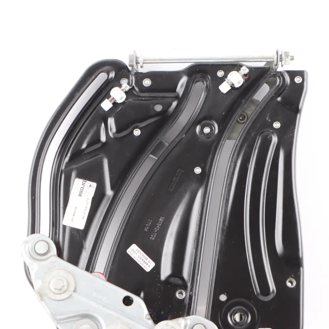 SL63 R231 Roadster Window Lifter Regulator Rear Left N/S to Mercedes with Part number A2316700303 Mercedes SL63 R231 Roadster Window Lifter Regulator Rear Left N/S - SKU A2316700303 - Part number A2316700303