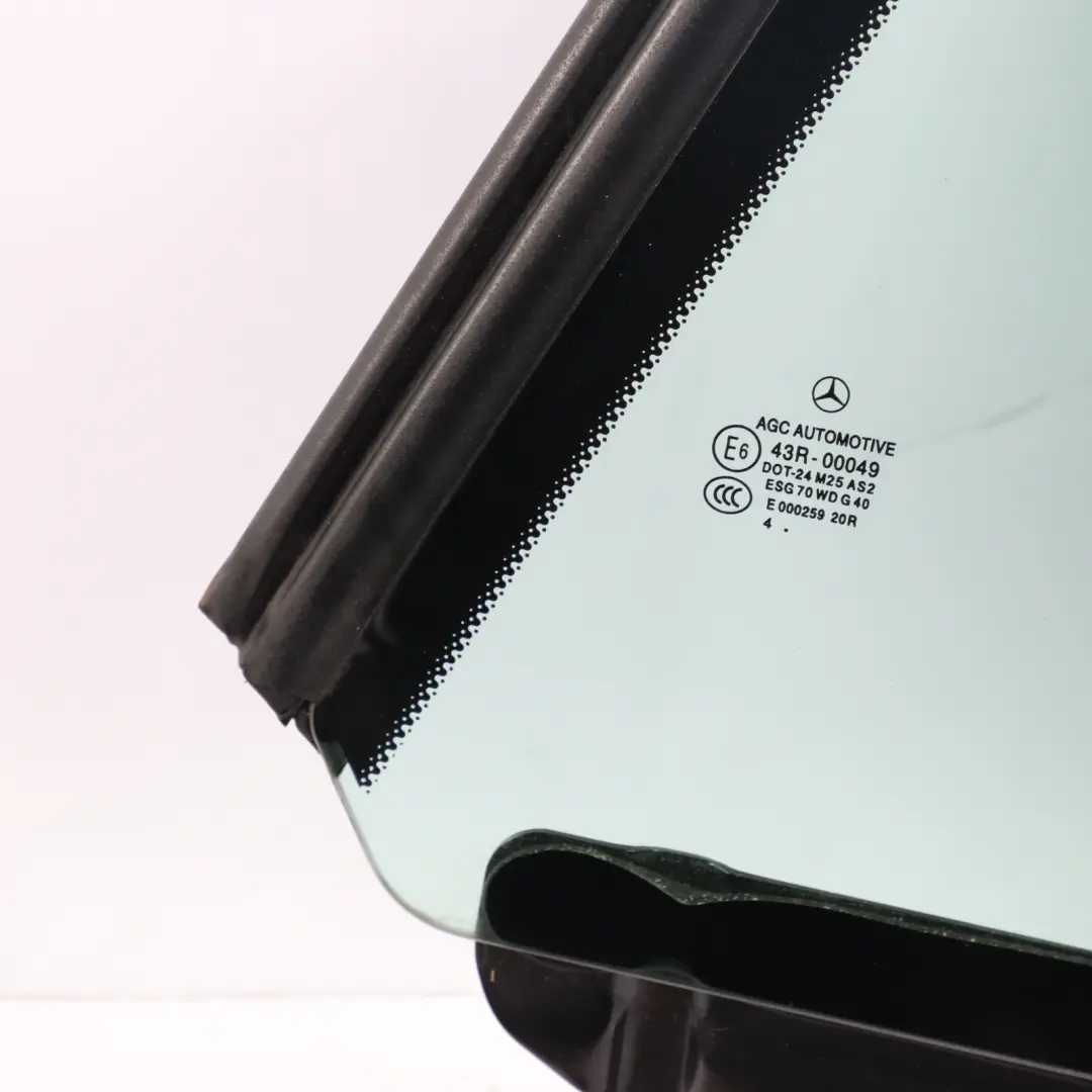 Side Glass Window Rear Left N/S AS2 to Mercedes SL R231 Roadster with Part number A2316700306 Mercedes SL R231 Roadster Side Glass Window Rear Left N/S AS2 - SKU A2316700306 - Part number A2316700306