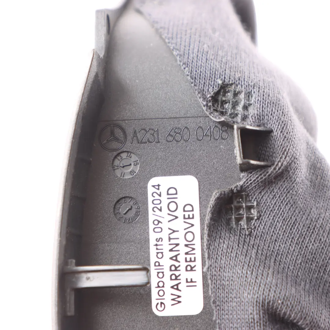 Mercedes R231 Steering Column Dashboard Trim Cover Panel Black - SKU RHD-A2316800408 - Part number A2316800408