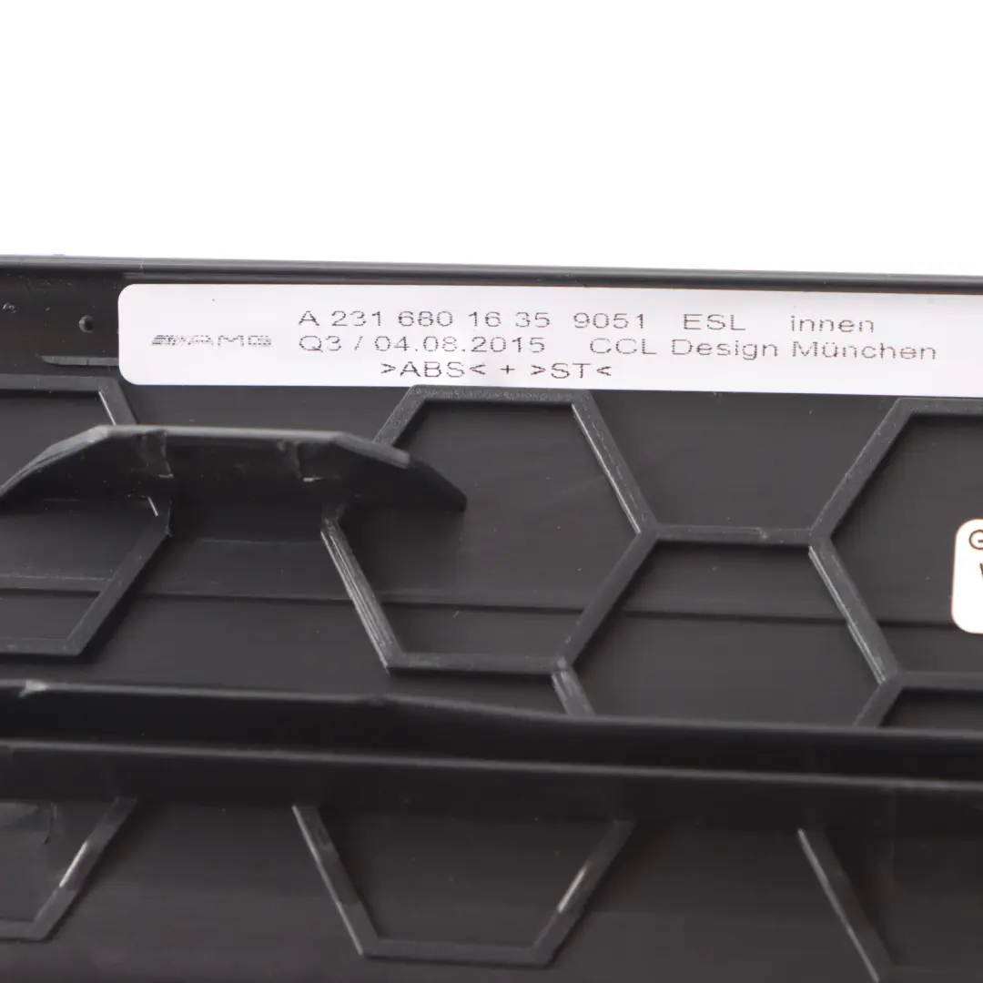 Mercedes R231 Rail Door Step Sill Inner Cover Left Right N/O/S - SKU A2316801635 - Part number A2316801635