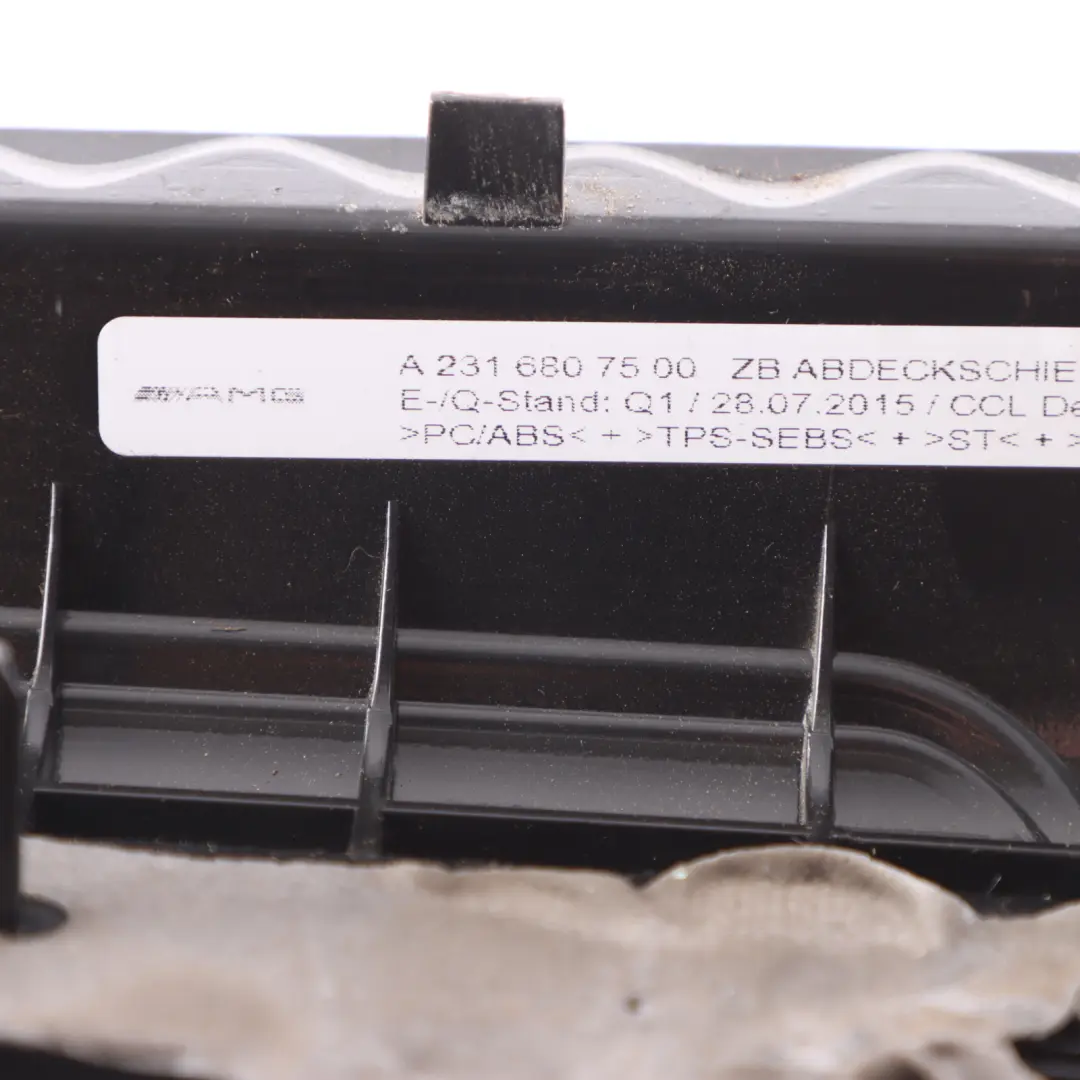 Mercedes R231 Door Sill Strip Front Right O/S Entrance Trim Plate - SKU A2316807500 - Part number A2316807500
