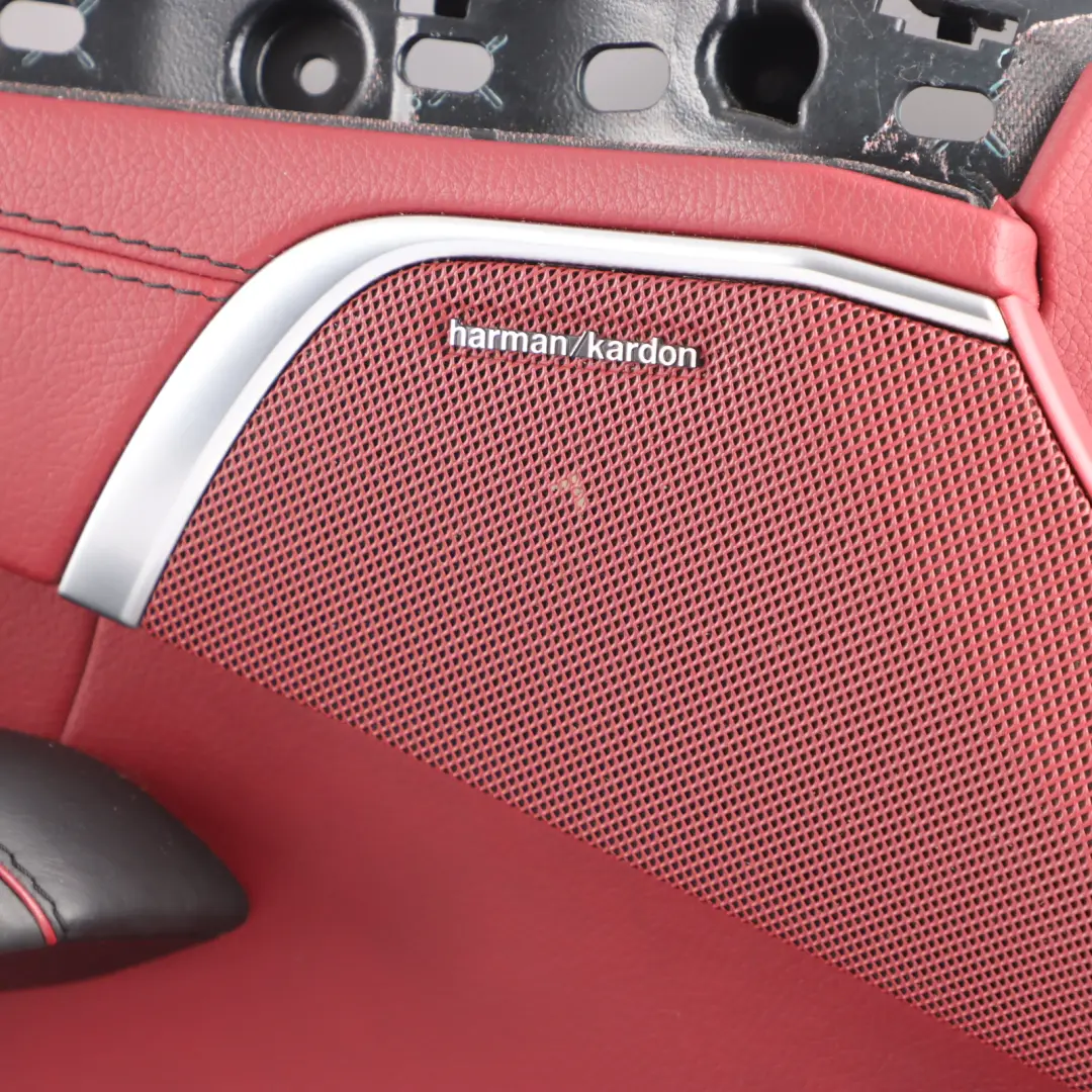 Mercedes R231 Door Card Front Left N/S Trim Cover Black Red A1647202170 - SKU A2317205501 - Part number A2317205501