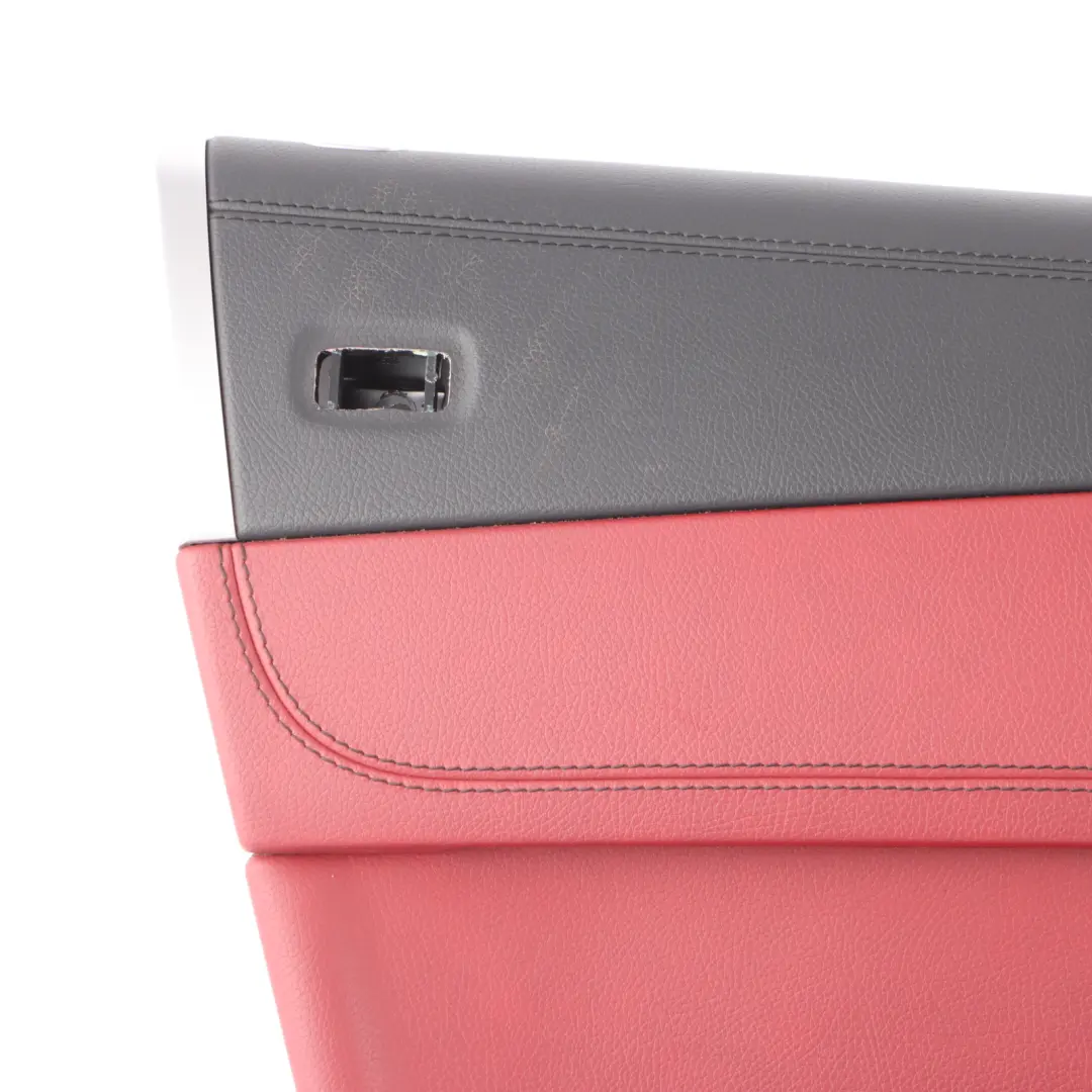 Mercedes R231 Door Card Front Left N/S Trim Cover Black Red A1647202170 - SKU A2317205501 - Part number A2317205501