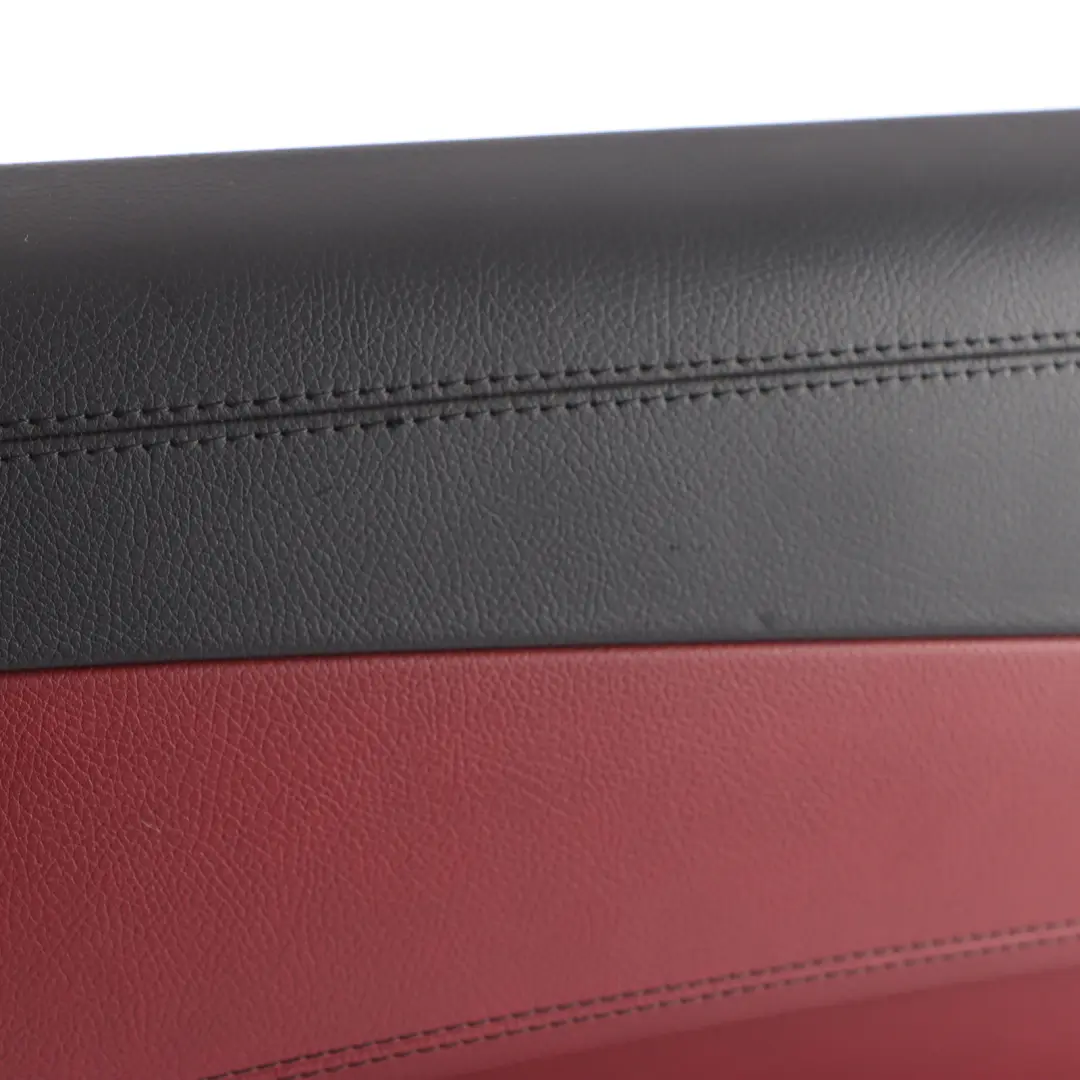 Front Door Card Right O/S Trim Panel Cover Leather Black Red to Mercedes R231 with Part number A2317205601 Mercedes R231 Front Door Card Right O/S Trim Panel Cover Leather Black Red - SKU A2317205601 - Part number A2317205601