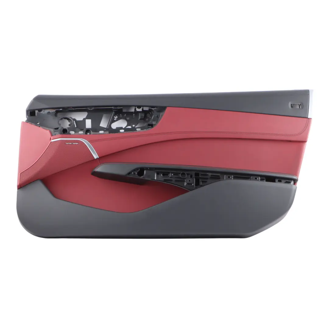 Front Door Card Right O/S Trim Panel Cover Leather Black Red to Mercedes R231 with Part number A2317205601 Mercedes R231 Front Door Card Right O/S Trim Panel Cover Leather Black Red - SKU A2317205601 - Part number A2317205601