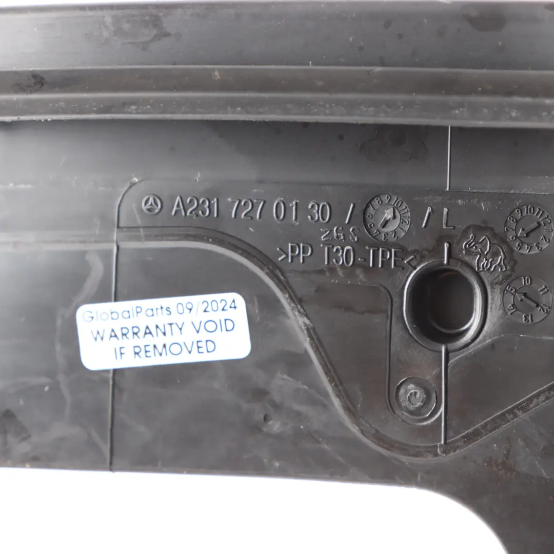 Door Seal Edge Protection Gasket Front Left N/S to Mercedes R231 with Part number A2317270130 Mercedes R231 Door Seal Edge Protection Gasket Front Left N/S - SKU A2317270130 - Part number A2317270130