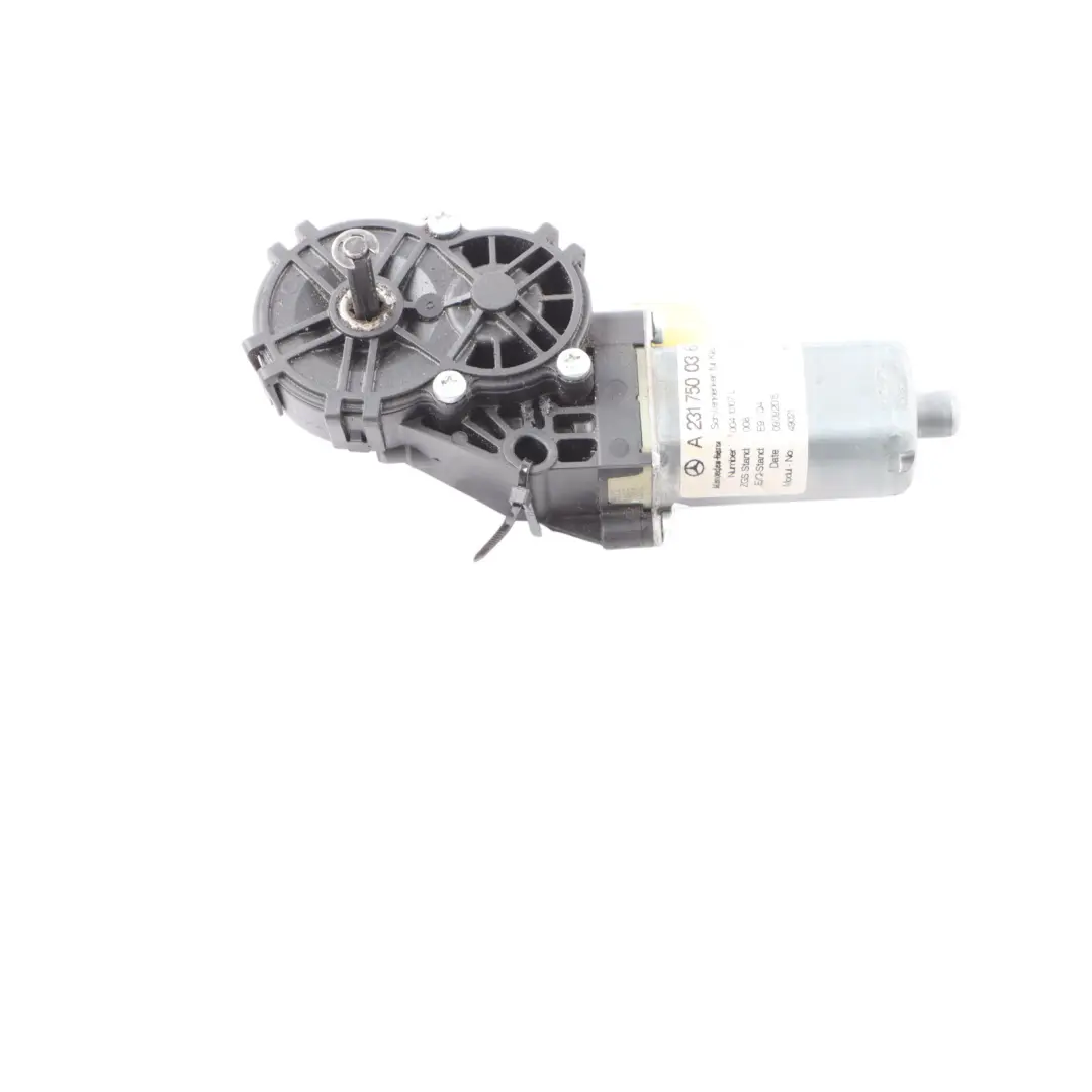 Roof Drive Motor Control Module to Mercedes R231 Cabrio Convertible with Part number A2317500360 Mercedes R231 Cabrio Convertible Roof Drive Motor Control Module - SKU A2317500360 - Part number A2317500360