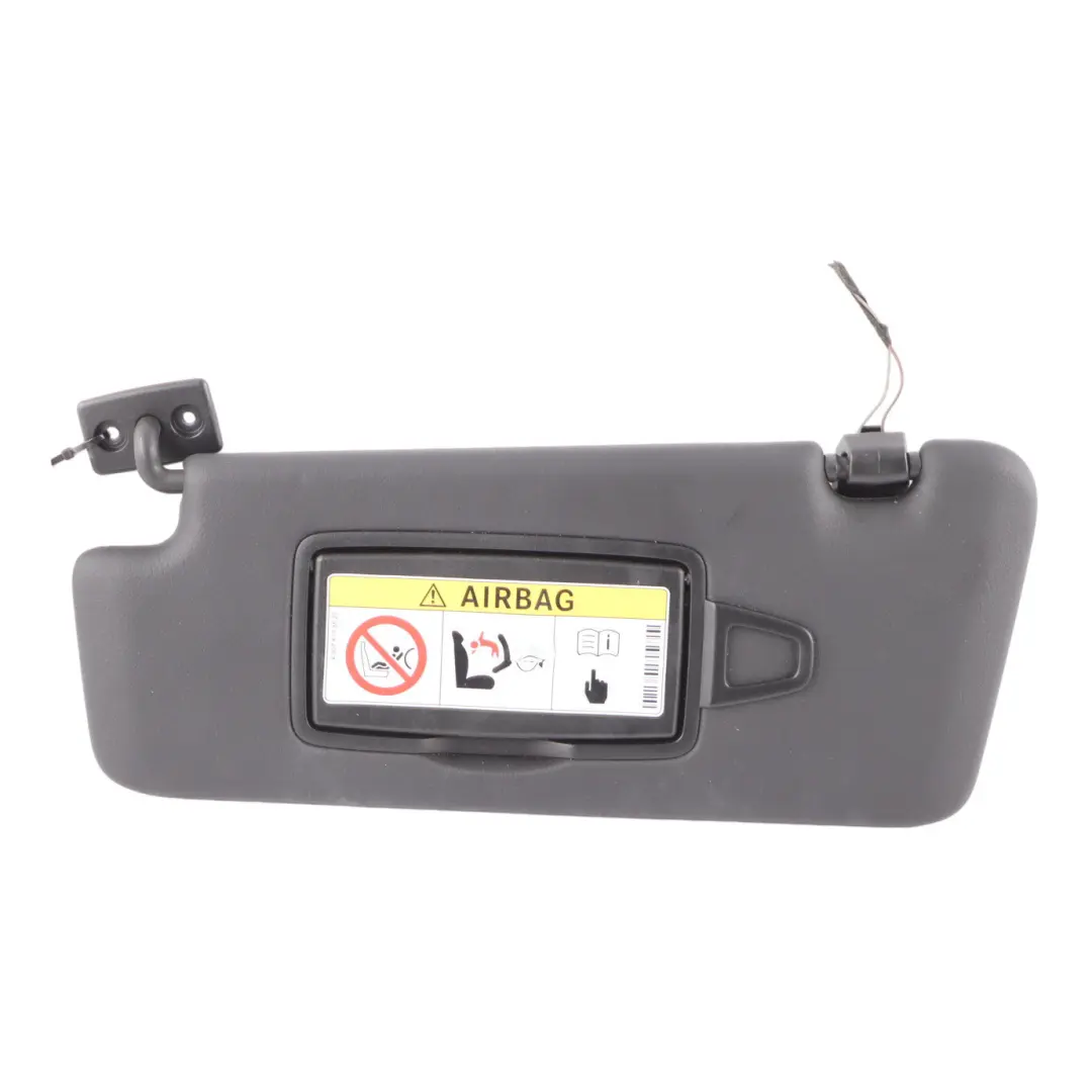 Sun Visor Left N/S Shade Mirror Black to Mercedes SL R231 Roadster with Part number A2318100310 Mercedes SL R231 Roadster Sun Visor Left N/S Shade Mirror Black - SKU A2318100310 - Part number A2318100310