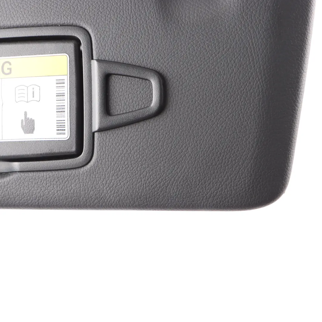 Mercedes SL R231 Roadster Sun Visor Left N/S Shade Mirror Black - SKU A2318100310 - Part number A2318100310