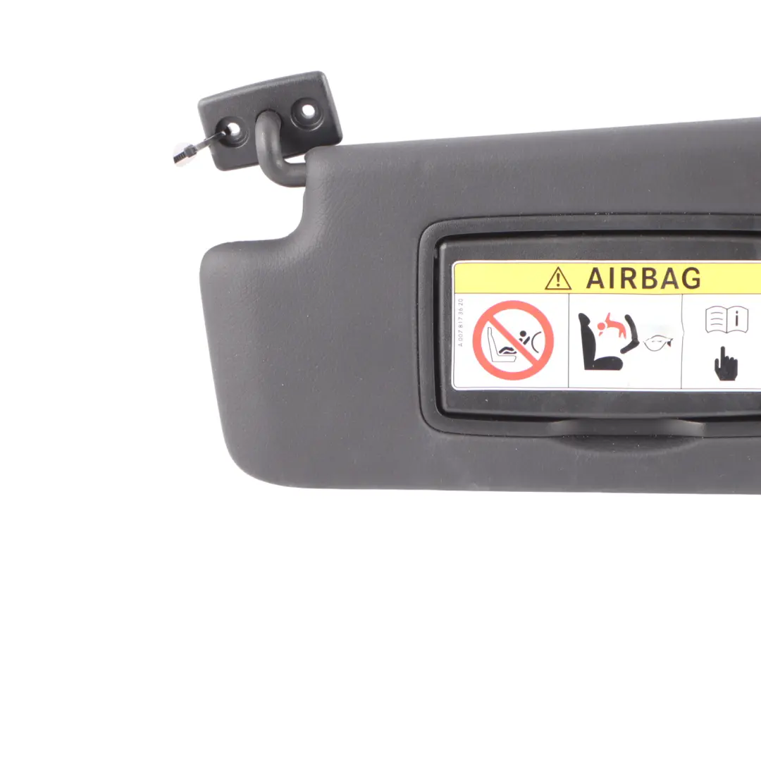 Mercedes SL R231 Roadster Sun Visor Left N/S Shade Mirror Black - SKU A2318100310 - Part number A2318100310
