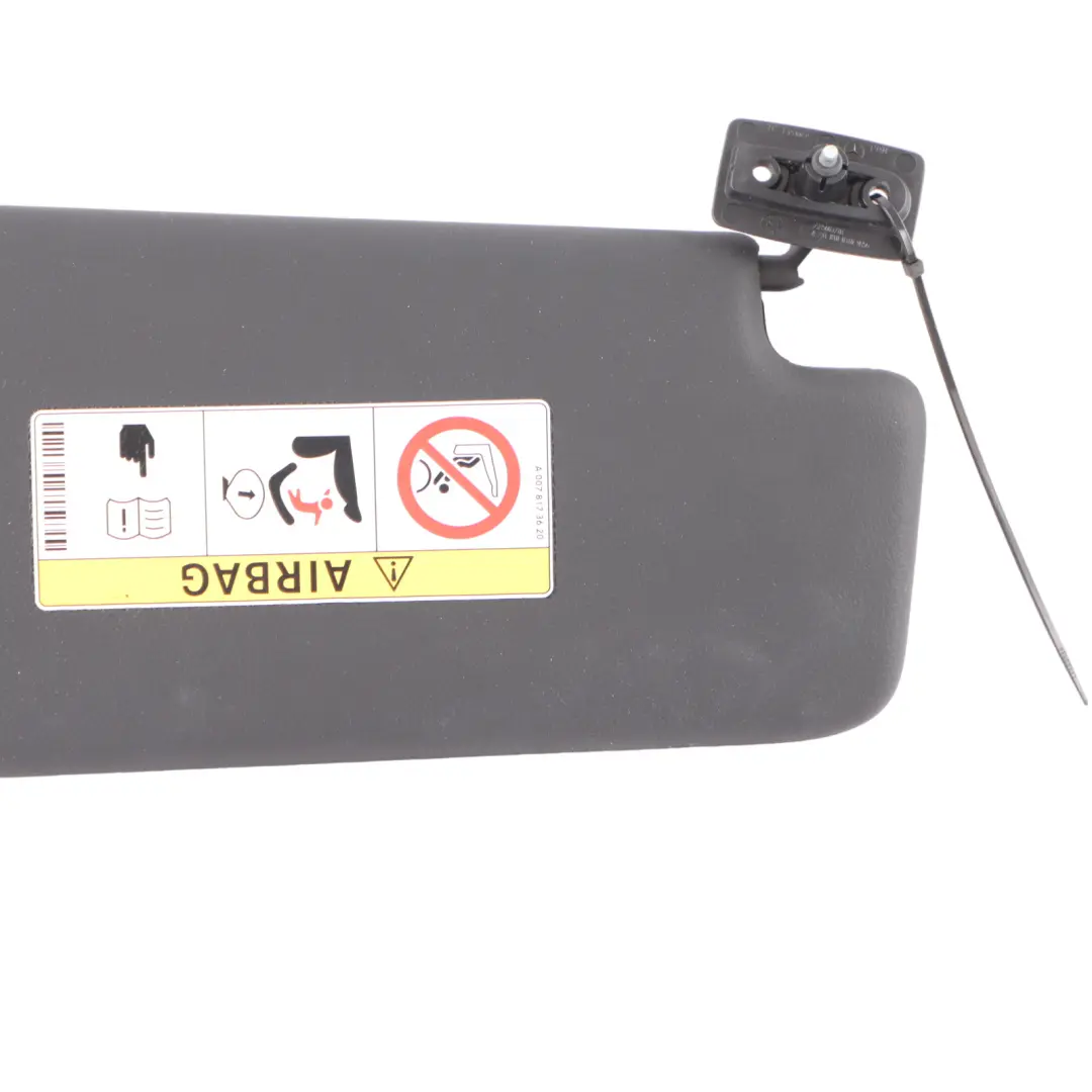 Sun Visor Left N/S Shade Mirror Black to Mercedes SL R231 Roadster with Part number A2318100310 Mercedes SL R231 Roadster Sun Visor Left N/S Shade Mirror Black - SKU A2318100310 - Part number A2318100310