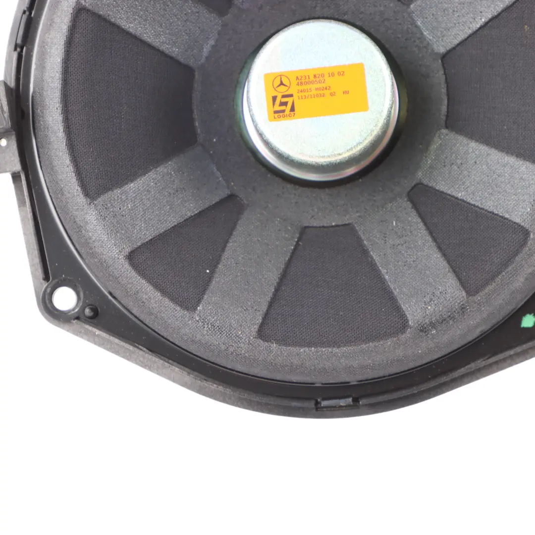 Parcel Shelf Speaker Rear Trunk Panel Subwoofer to Mercedes R231 with Part number A2318201002 Mercedes R231 Parcel Shelf Speaker Rear Trunk Panel Subwoofer - SKU A2318201002 - Part number A2318201002