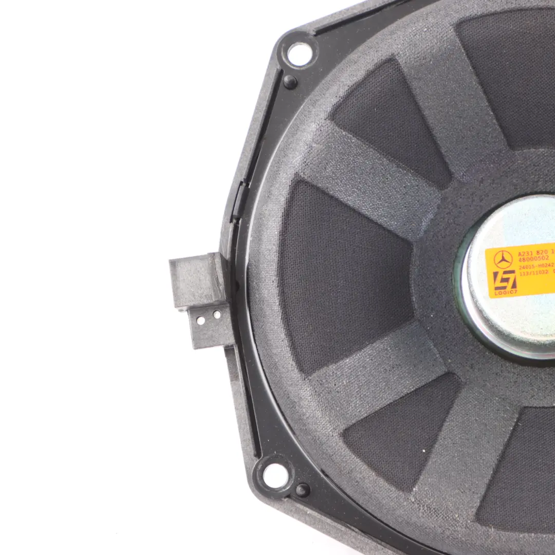 Parcel Shelf Speaker Rear Trunk Panel Subwoofer to Mercedes R231 with Part number A2318201002 Mercedes R231 Parcel Shelf Speaker Rear Trunk Panel Subwoofer - SKU A2318201002 - Part number A2318201002