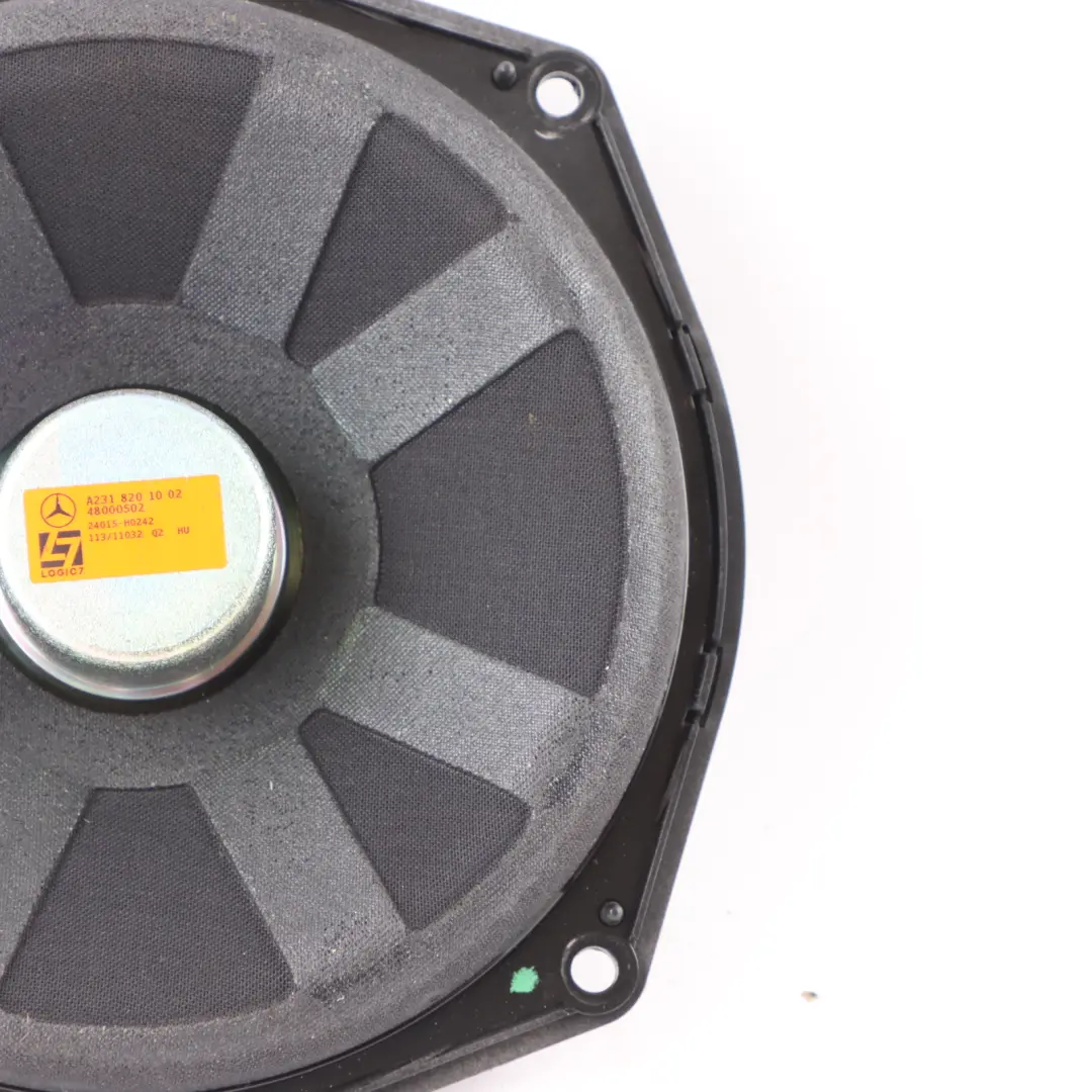 Parcel Shelf Speaker Rear Trunk Panel Subwoofer to Mercedes R231 with Part number A2318201002 Mercedes R231 Parcel Shelf Speaker Rear Trunk Panel Subwoofer - SKU A2318201002 - Part number A2318201002