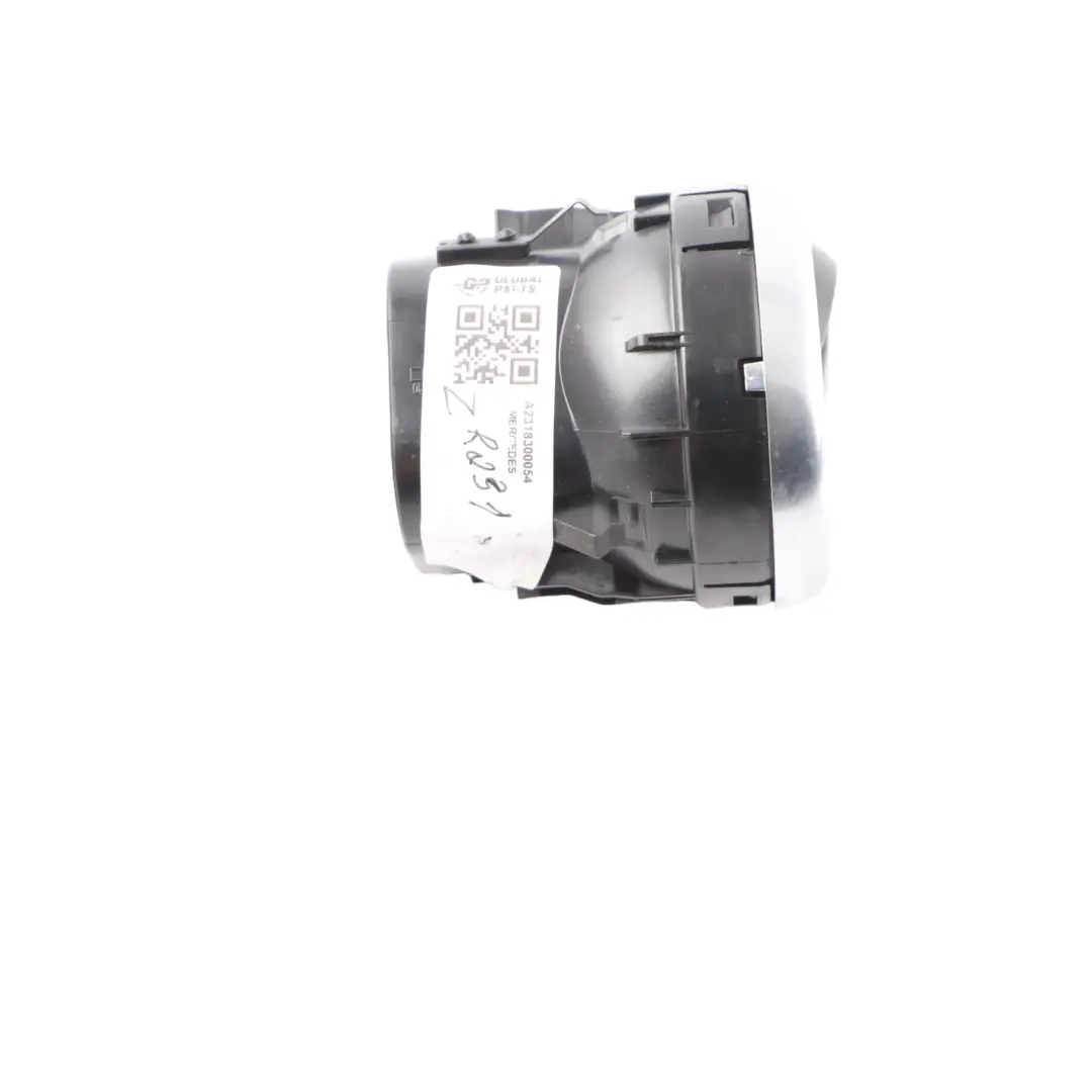 Mercedes SL R231 Roadster Dashboard Air Vent Center Nozzle Duct - SKU A2318300054 - Part number A2318300054