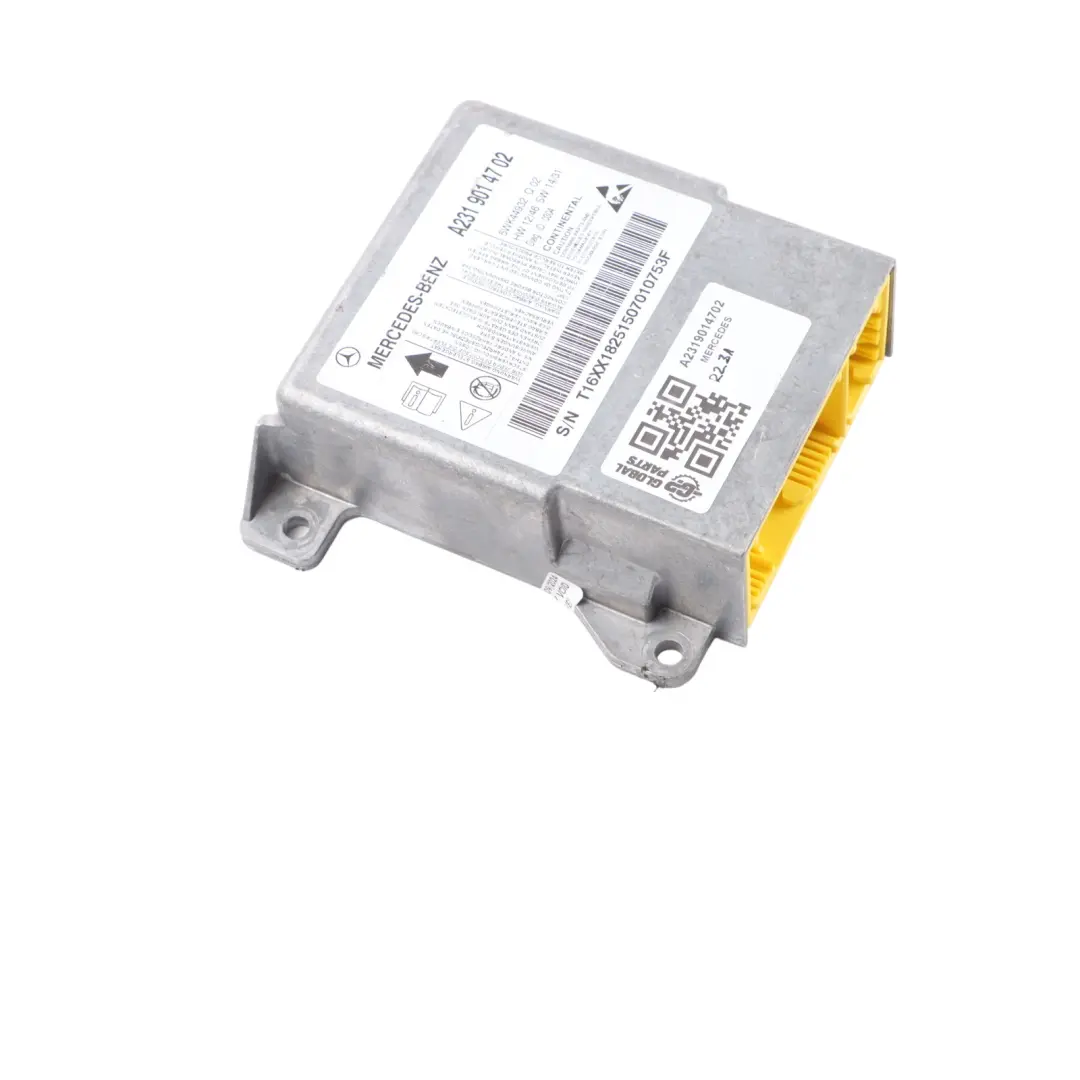 Modulo Di Controllo Del Modulo Aria ECU SRS per Mercedes R231 con numero di parte A2319014702 Mercedes R231 Modulo Di Controllo Del Modulo Aria ECU SRS - SKU A2319014702 - Numero di parte A2319014702