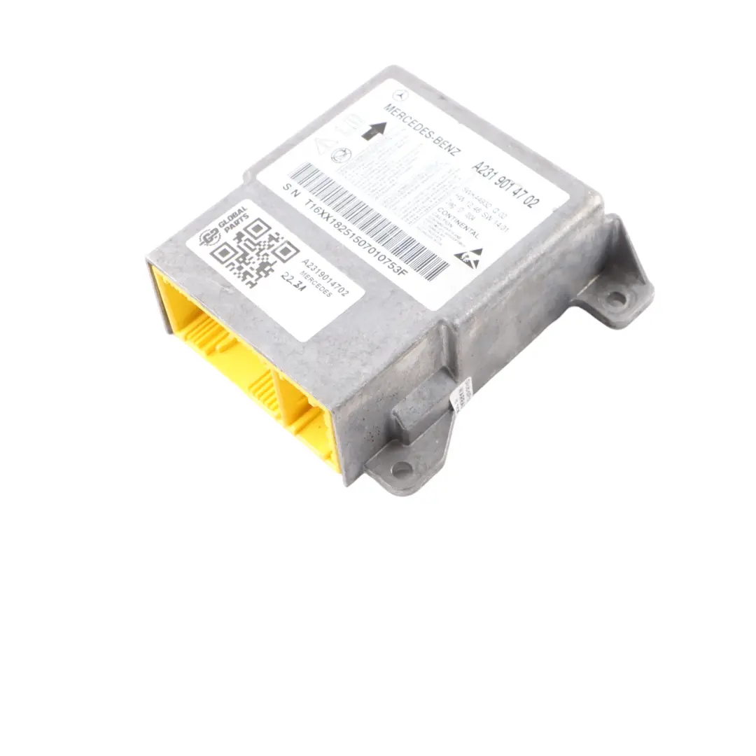 Mercedes R231 Air Modul Steuer Gerät ECU SRS Modul - SKU A2319014702 - Teilenummer A2319014702
