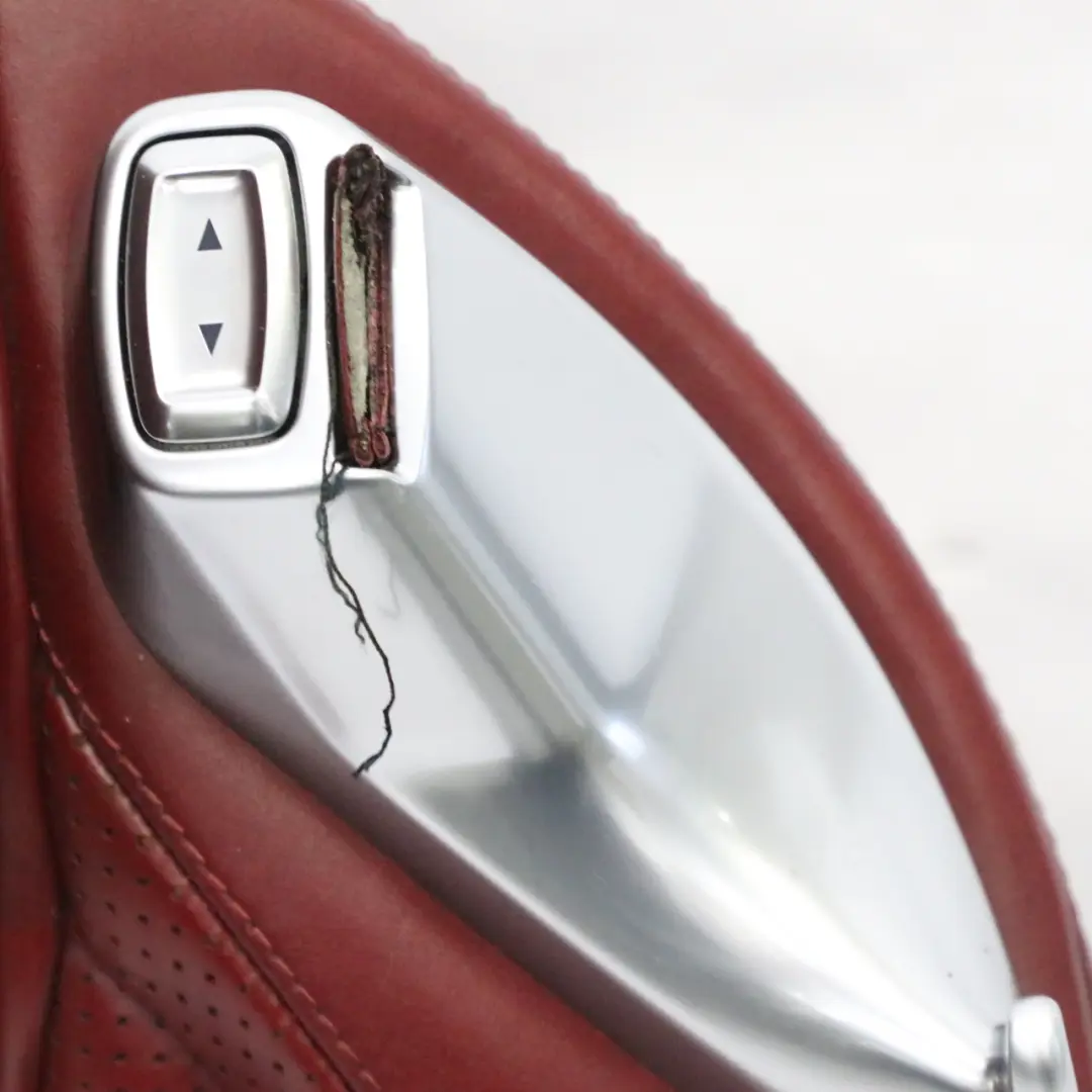 Mercedes SL R231 AMG Siège Avant Gauche Intérieur Chauffant Cuir Rouge - SKU A2319107200-1 - Numéro de pièce A2319107200