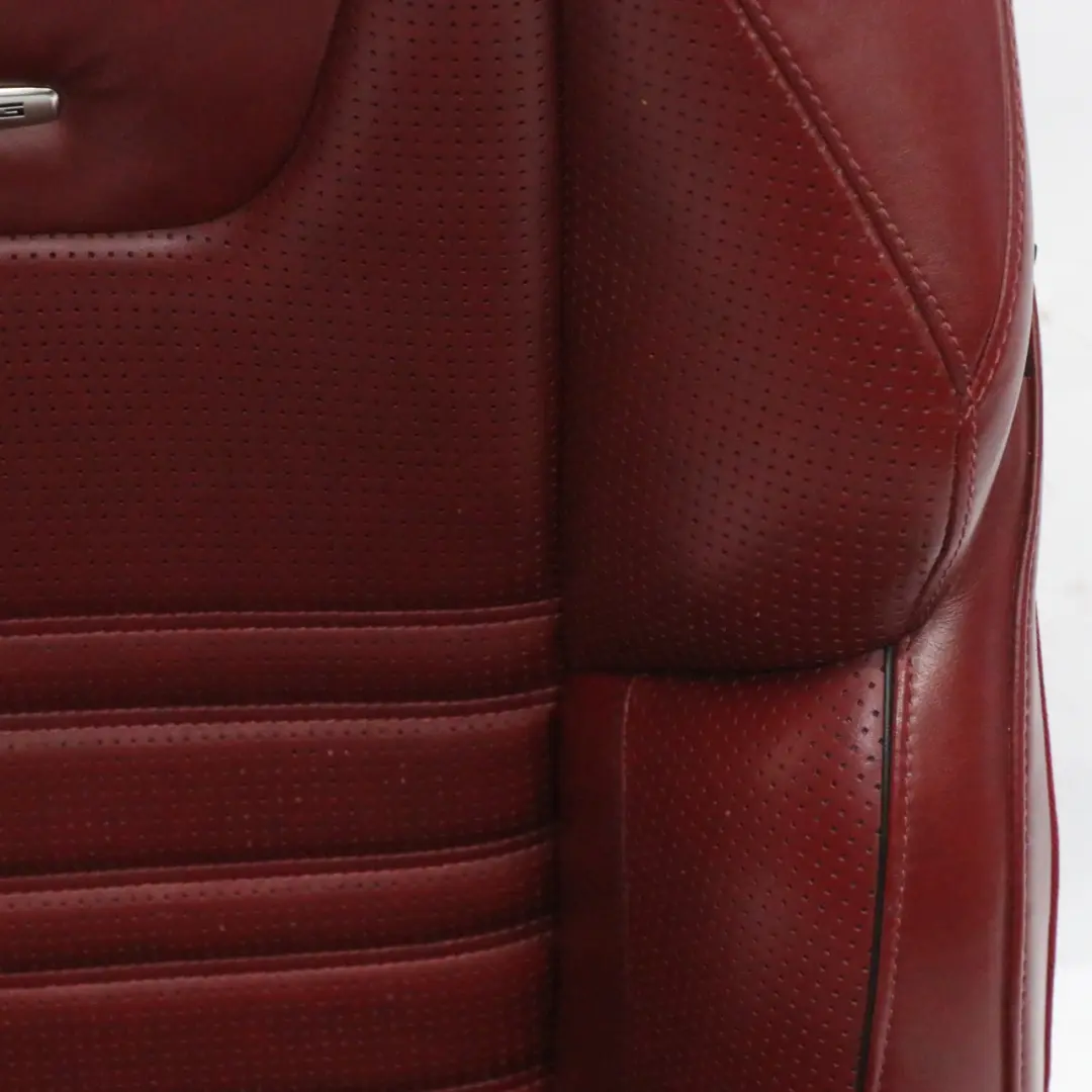Mercedes SL R231 AMG Siège Avant Gauche Intérieur Chauffant Cuir Rouge - SKU A2319107200-1 - Numéro de pièce A2319107200