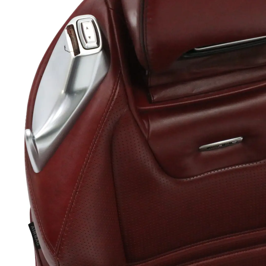 Mercedes SL R231 AMG Siège avant droit Intérieur Chauffant Cuir Rouge - SKU A2319109000-1 - Numéro de pièce A2319109000