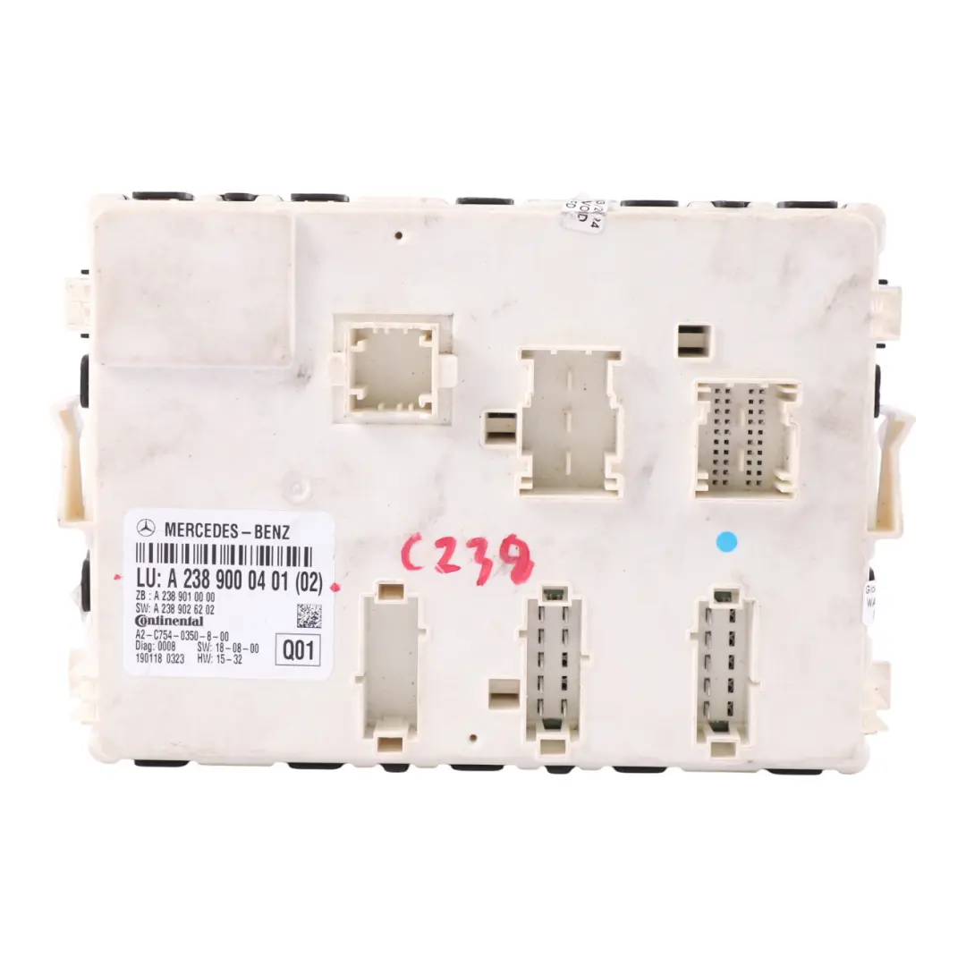 Window Lifter Comfort Module Unit Rear to Mercedes C238 E53 Coupe with Part number A2389000401 Mercedes C238 E53 Coupe Window Lifter Comfort Module Unit Rear - SKU A2389000401 - Part number A2389000401