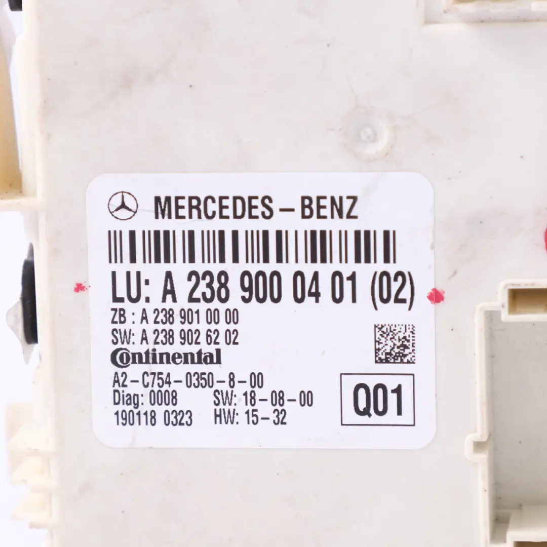 Mercedes C238 E53 Coupe Window Lifter Comfort Module Unit Rear - SKU A2389000401 - Part number A2389000401