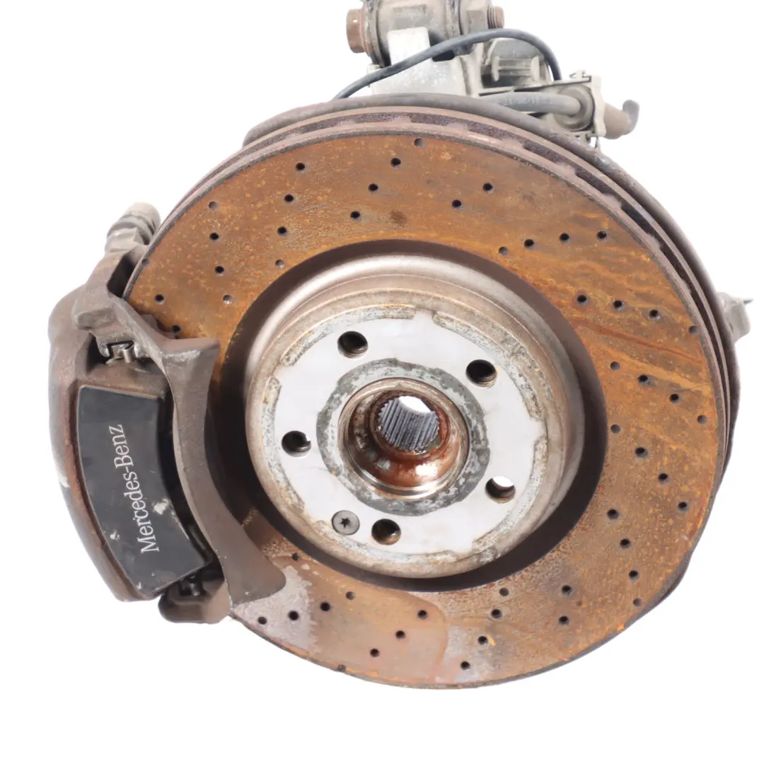 Front Left Suspension N/S Wheel Hub Stub Axle Carrier to Mercedes W176 with Part number A2463320501 Mercedes W176 Front Left Suspension N/S Wheel Hub Stub Axle Carrier - SKU A2463320501-1 - Part number A2463320501