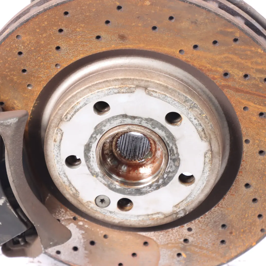 Front Left Suspension N/S Wheel Hub Stub Axle Carrier to Mercedes W176 with Part number A2463320501 Mercedes W176 Front Left Suspension N/S Wheel Hub Stub Axle Carrier - SKU A2463320501-1 - Part number A2463320501