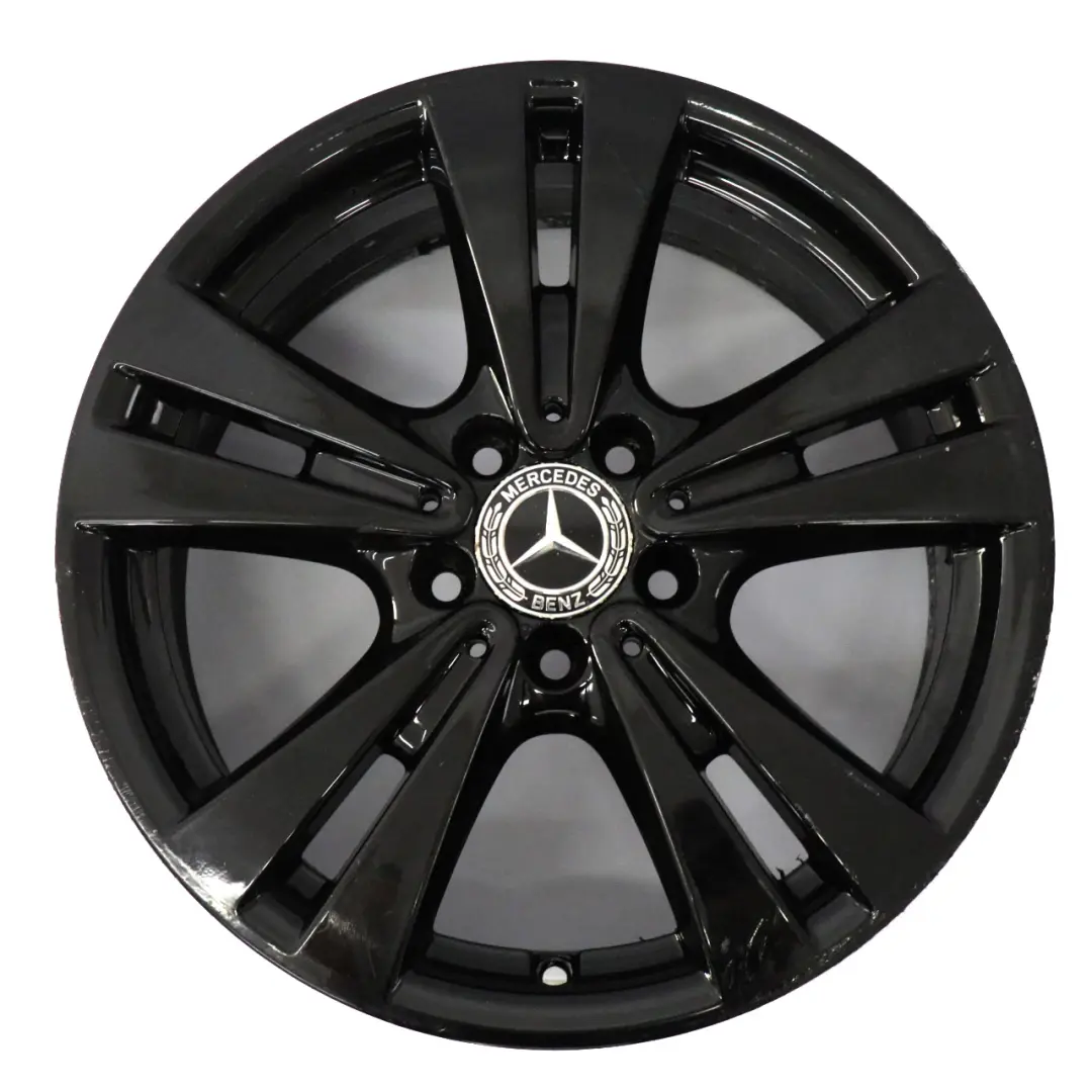 Mercedes W176 W246 Cerchio in lega nero 17" ET:52,5 7,5J - SKU A2464011400-3 - Numero di parte A2464011400