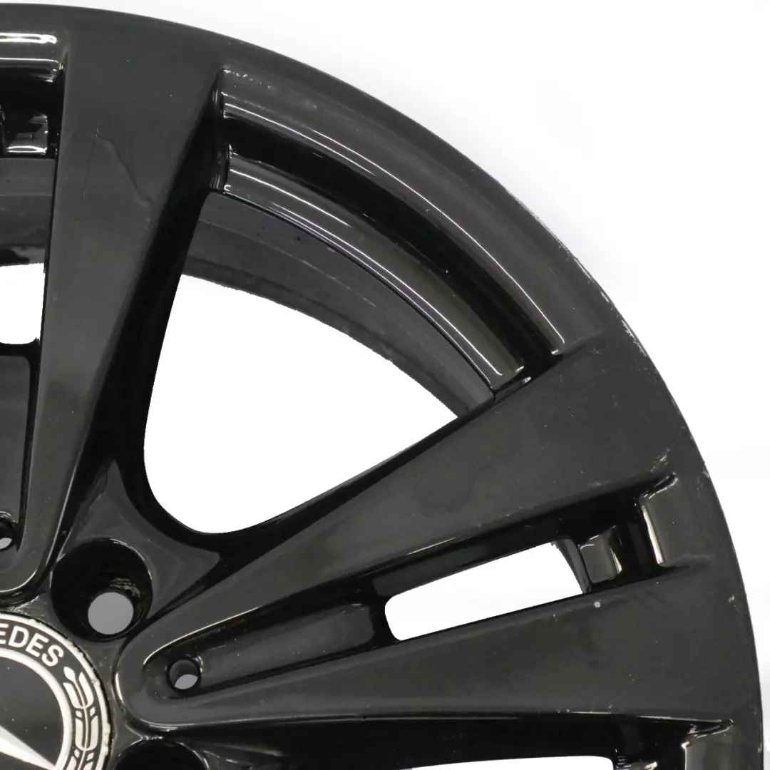 Mercedes W176 W246 Cerchio in lega nero 17" ET:52,5 7,5J - SKU A2464011400-3 - Numero di parte A2464011400
